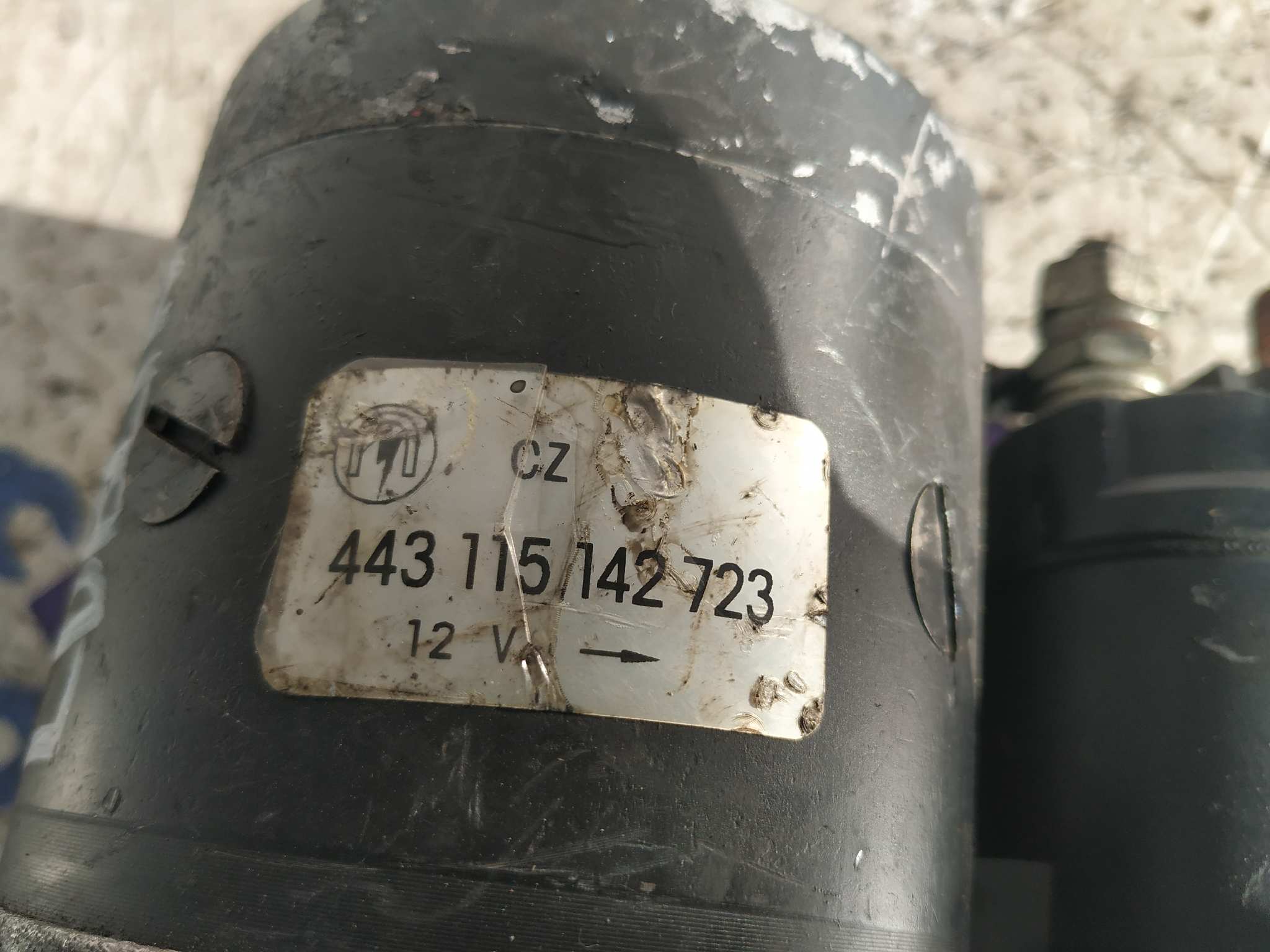 MOTOR ARRANQUE DAEWOO LUBLIN 2.4D - vista 3