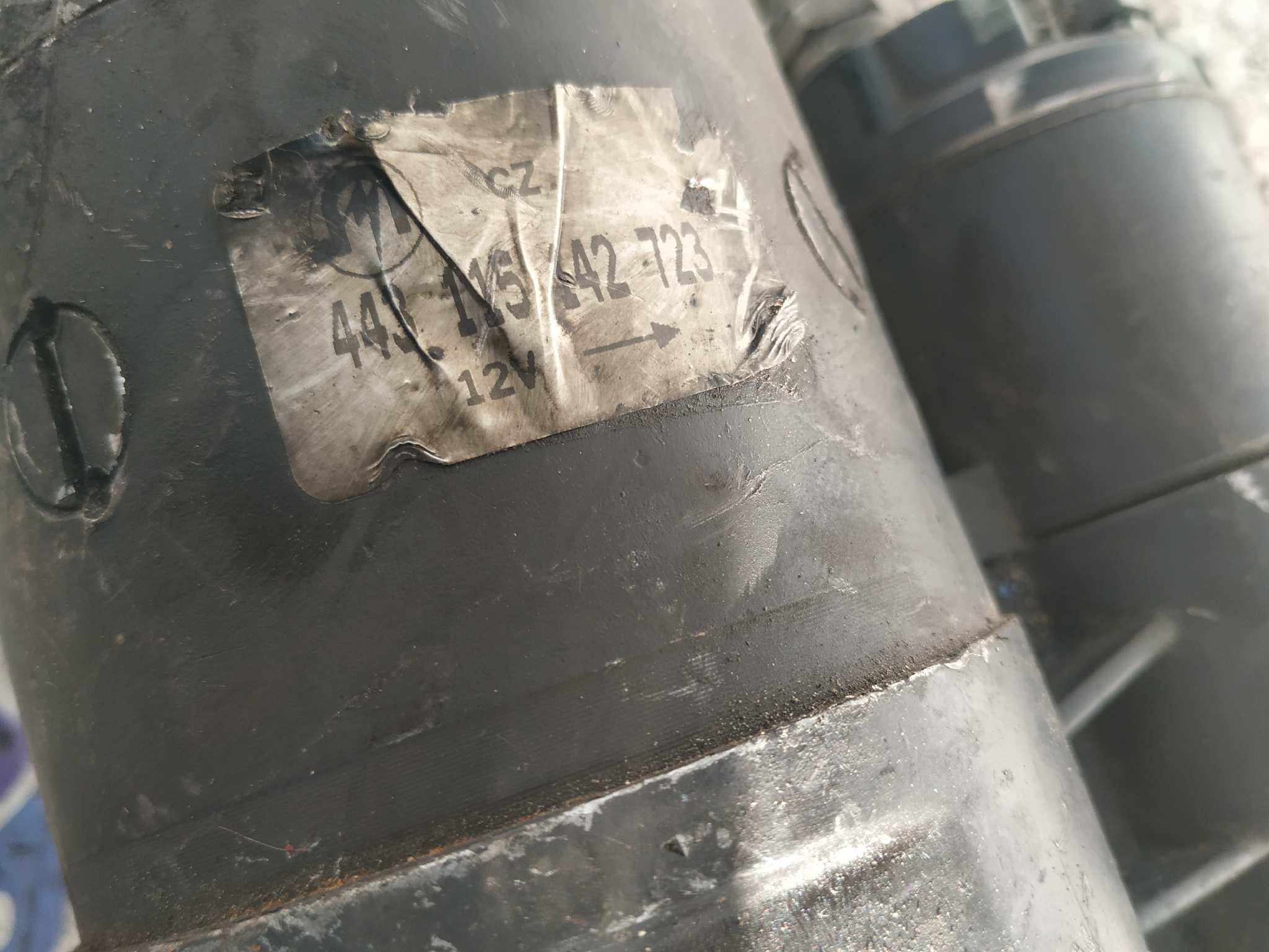 MOTOR ARRANQUE DAEWOO LUBLIN 2.4D - vista 2