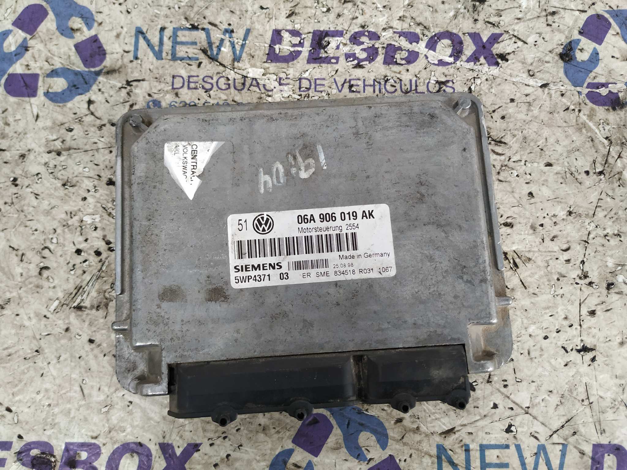 CENTRALITA MOTOR UCE VOLKSWAGEN GOLF IV BERLINA (1J1)