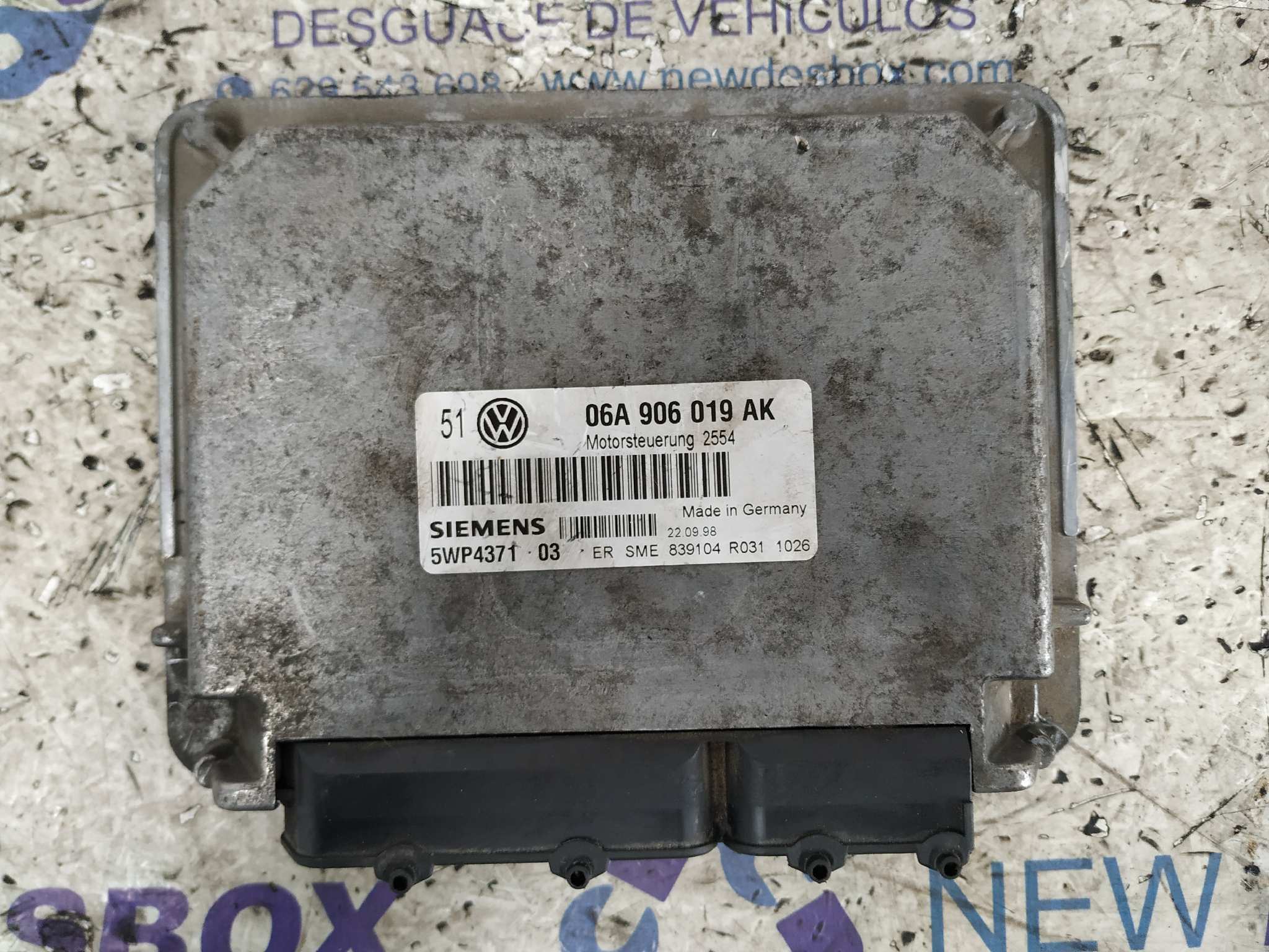 CENTRALITA MOTOR UCE VOLKSWAGEN GOLF IV BERLINA (1J1)