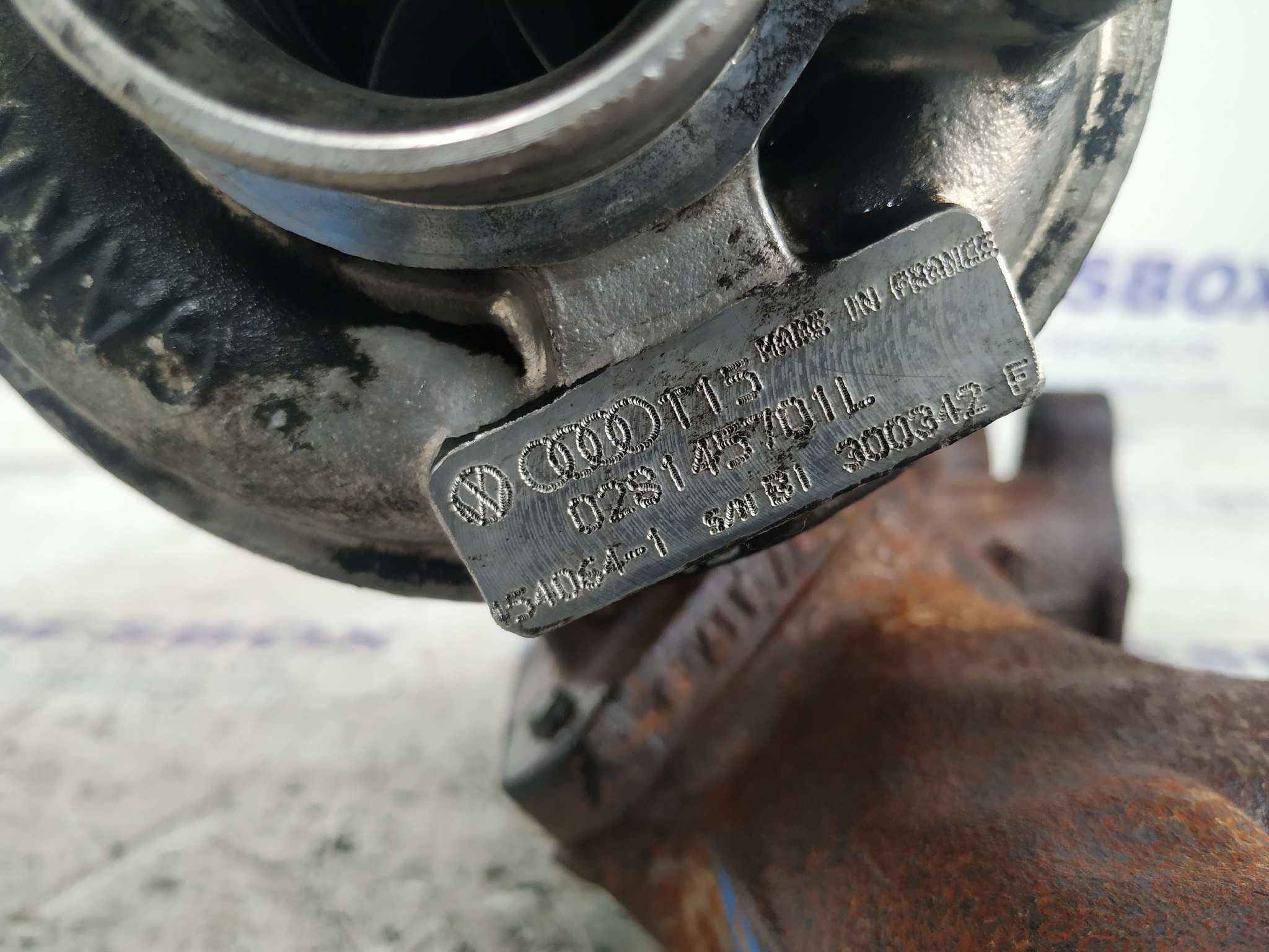 TURBOCOMPRESOR VOLKSWAGEN T4 TRANSPORTER/FURGONETA (MOD. 1991) - vista 3