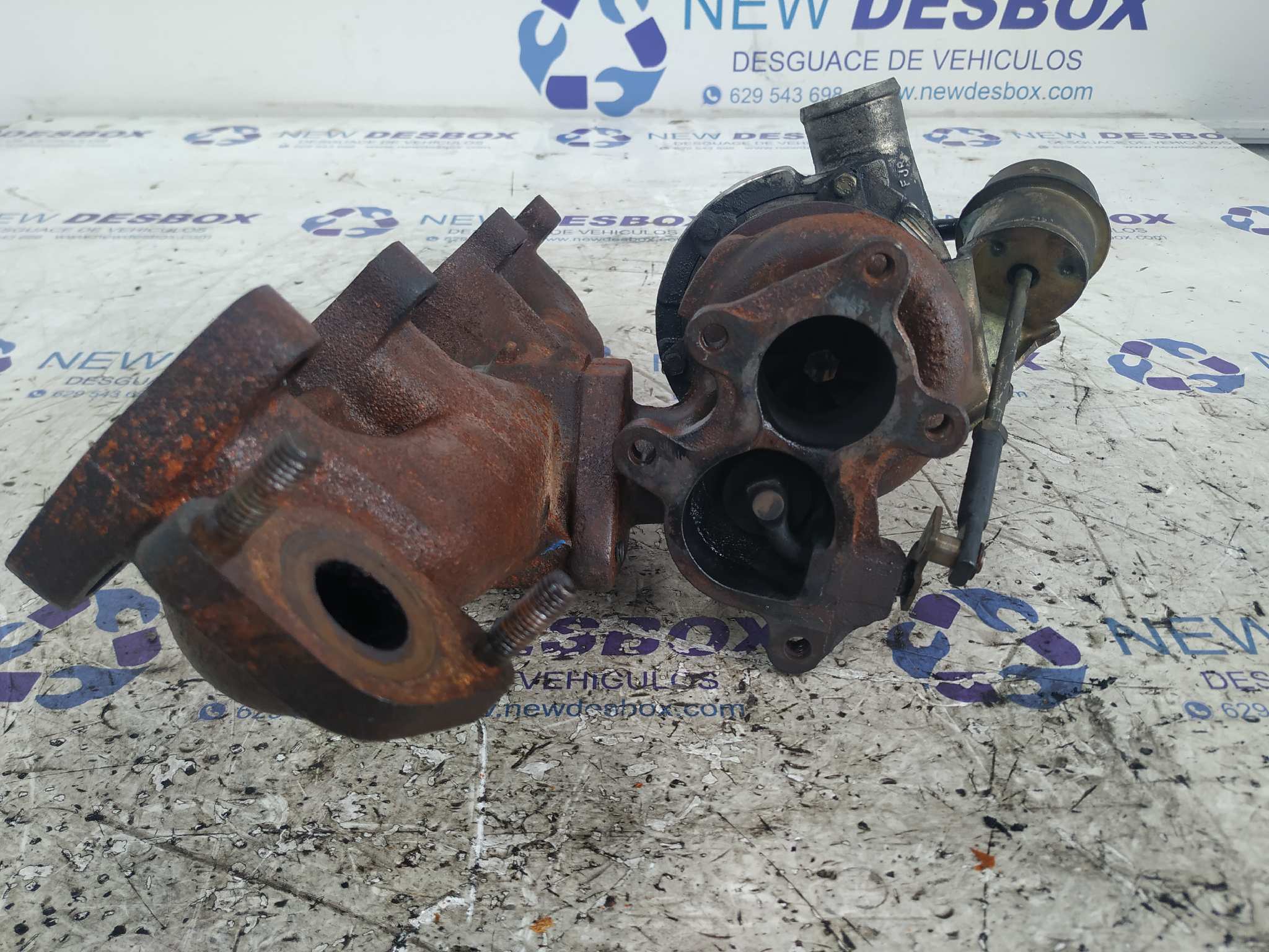 TURBOCOMPRESOR VOLKSWAGEN T4 TRANSPORTER/FURGONETA (MOD. 1991) - vista 5