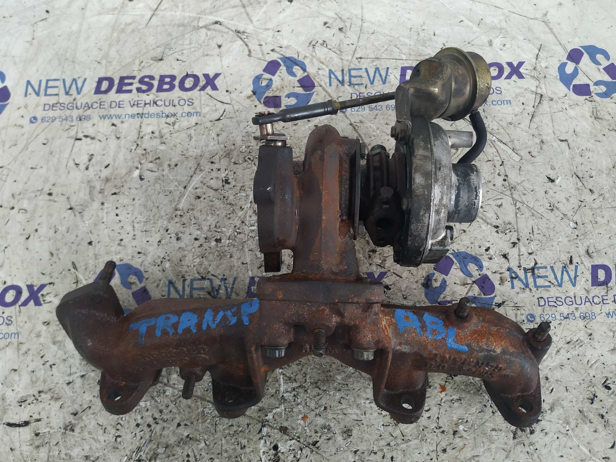 TURBOCOMPRESOR VOLKSWAGEN T4 TRANSPORTER/FURGONETA (MOD. 1991) - vista 4