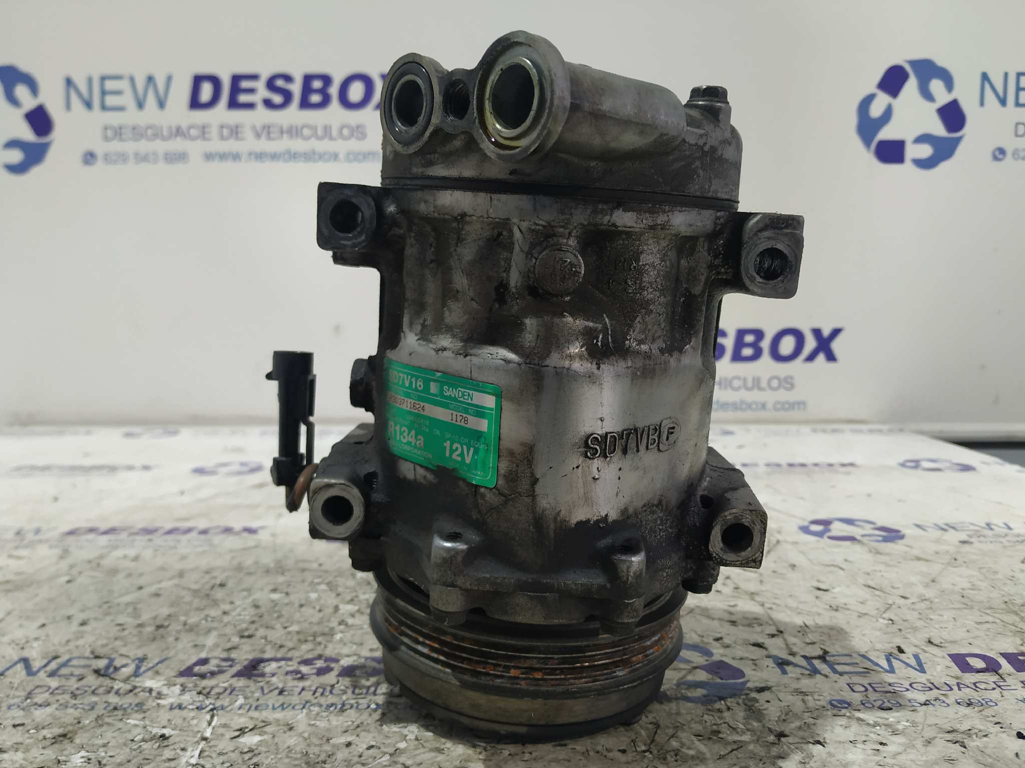 COMPRESOR AIRE ACONDICIONADO FIAT DUCATO CAJA CERRADO 30 (06.2006=>) - vista 8