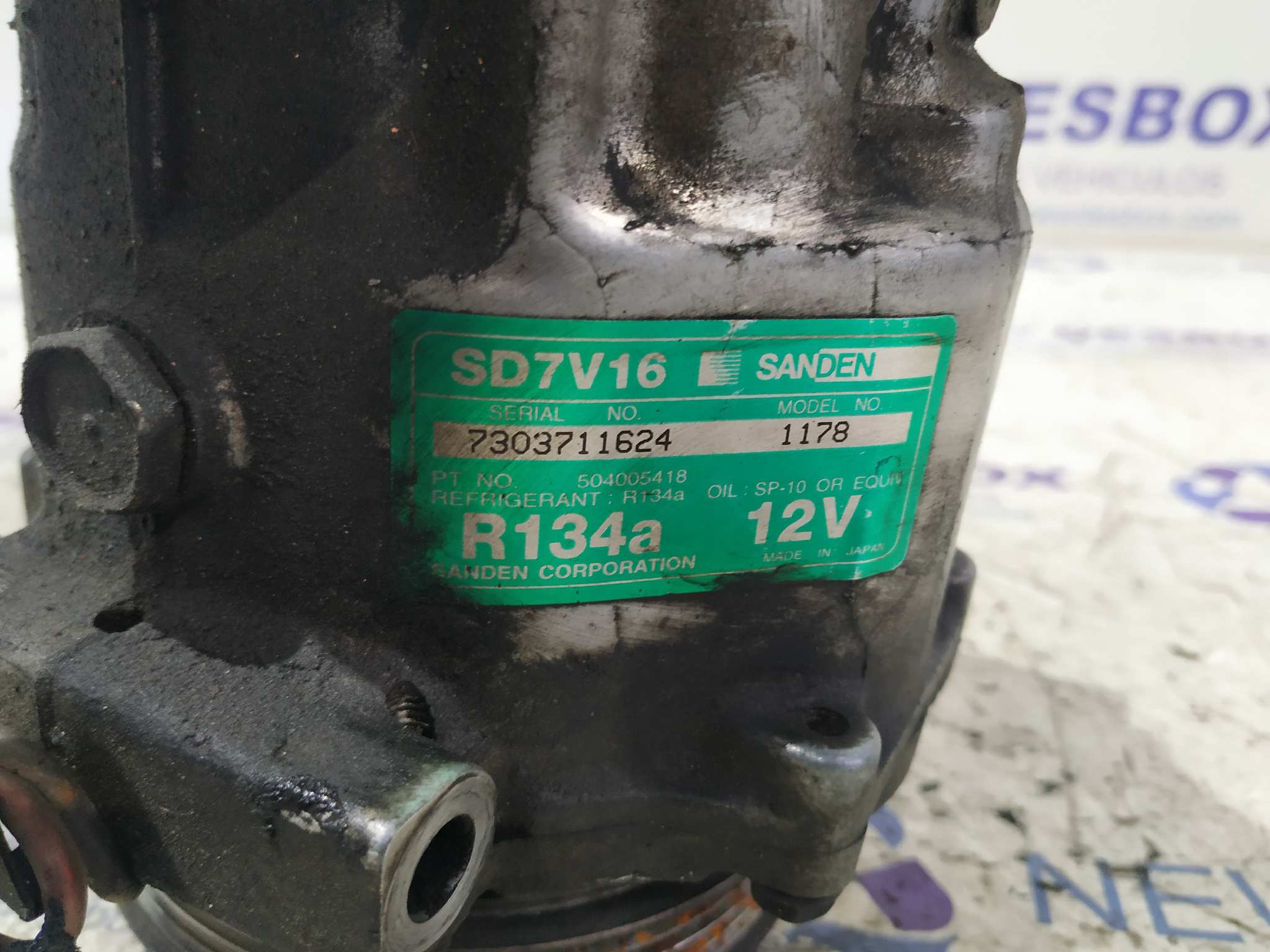 COMPRESOR AIRE ACONDICIONADO FIAT DUCATO CAJA CERRADO 30 (06.2006=>) - vista 5