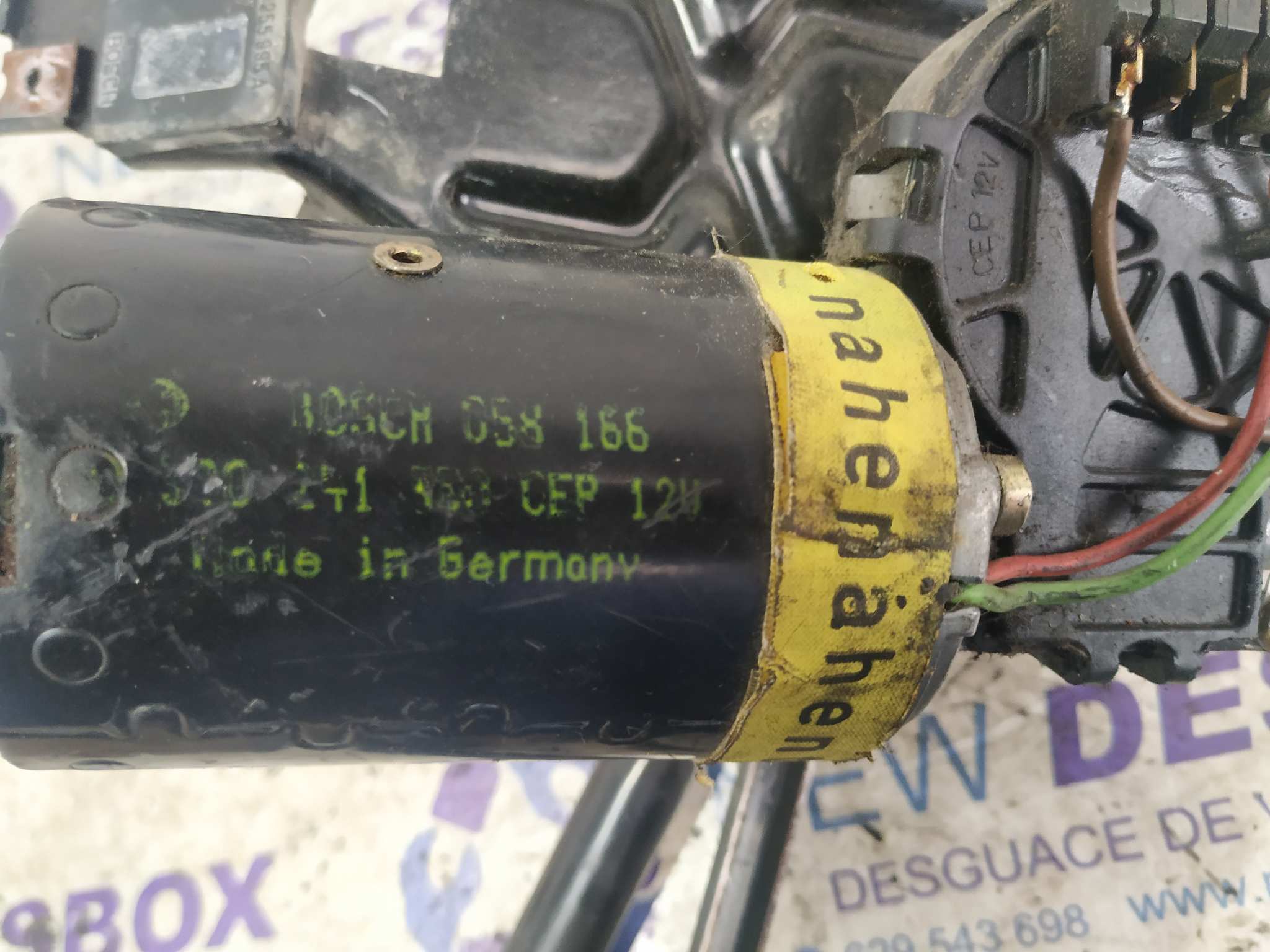 MOTOR LIMPIA DELANTERO AUDI 100 BERLINA (C4) - vista 5