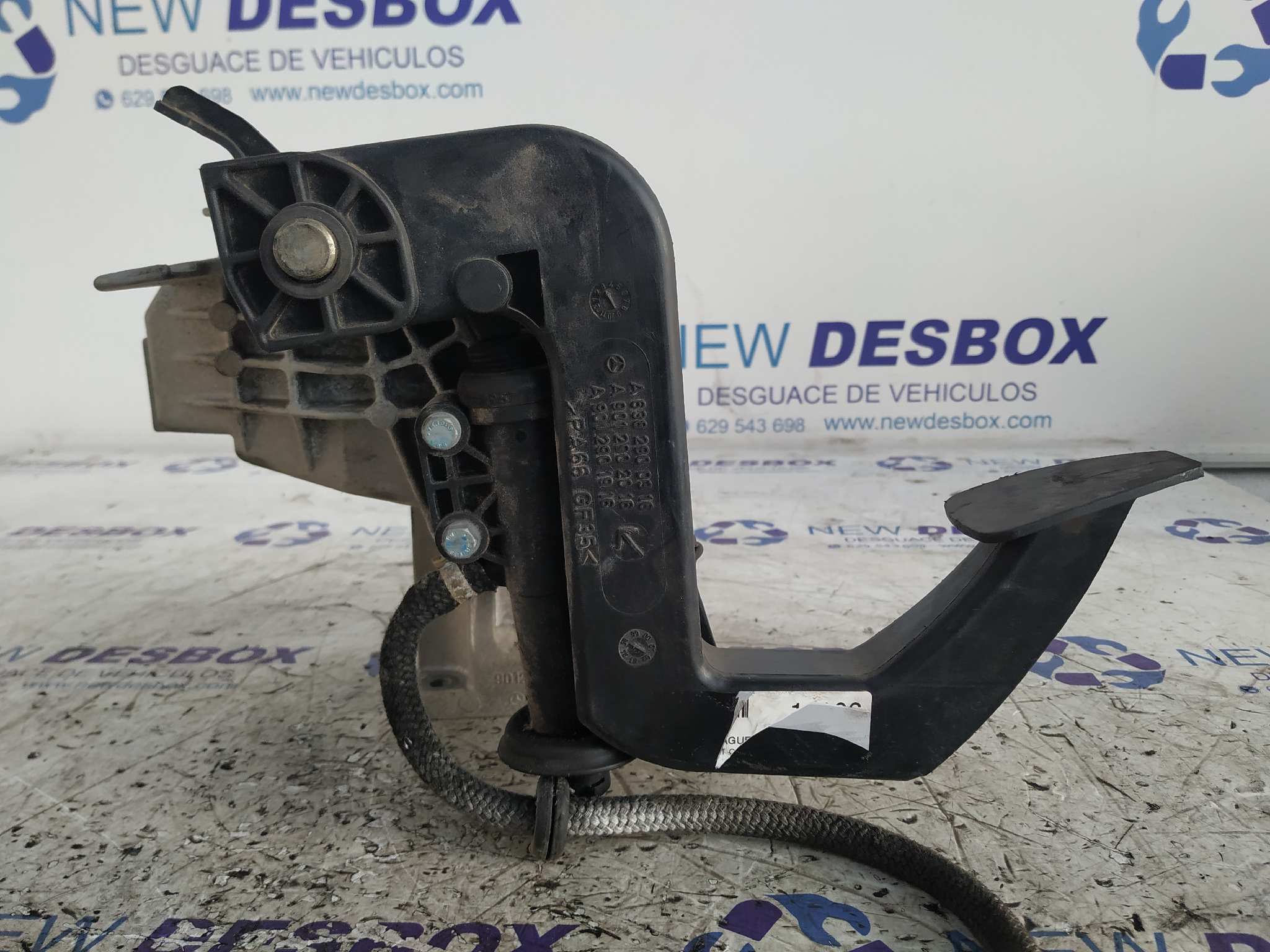 PEDAL EMBRAGUE VOLKSWAGEN LT CAJA ABIERTA (MOD. 1997) - vista 3