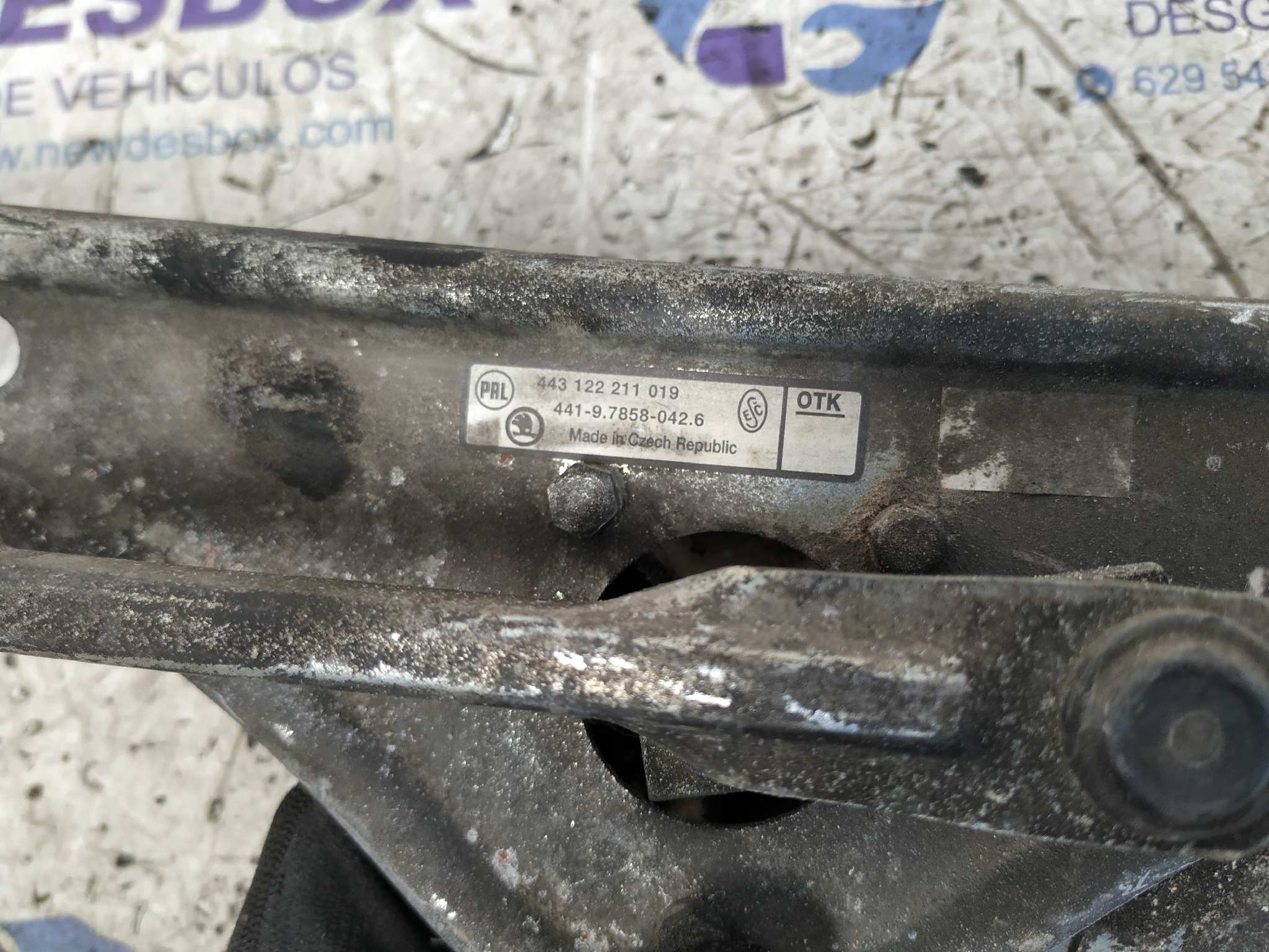 MOTOR LIMPIA DELANTERO SKODA FELICIA BERLINA ( 791) - vista 3