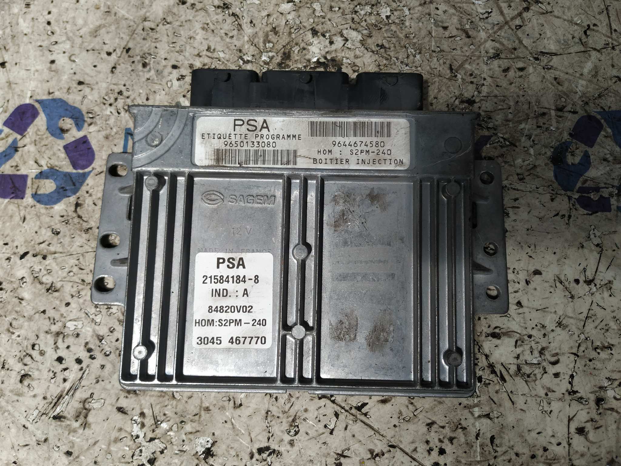 CENTRALITA MOTOR UCE CITROEN C5 BERLINA