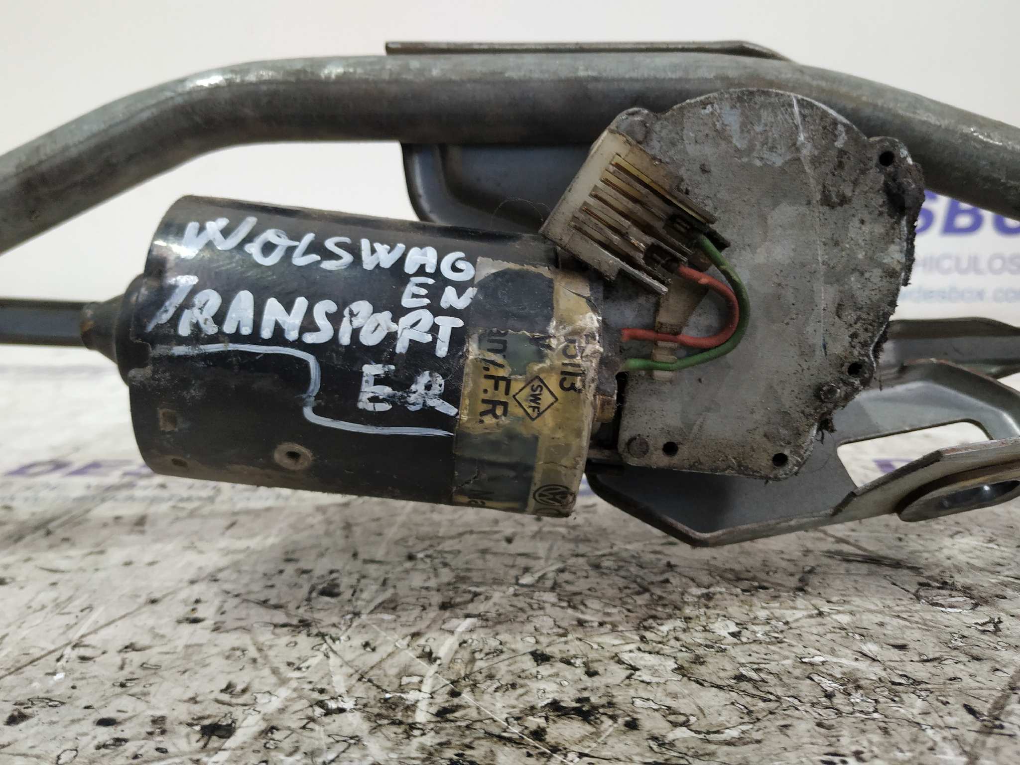 MOTOR LIMPIA DELANTERO VOLKSWAGEN T4 TRANSPORTER/FURGONETA (MOD. 1991) - vista 6