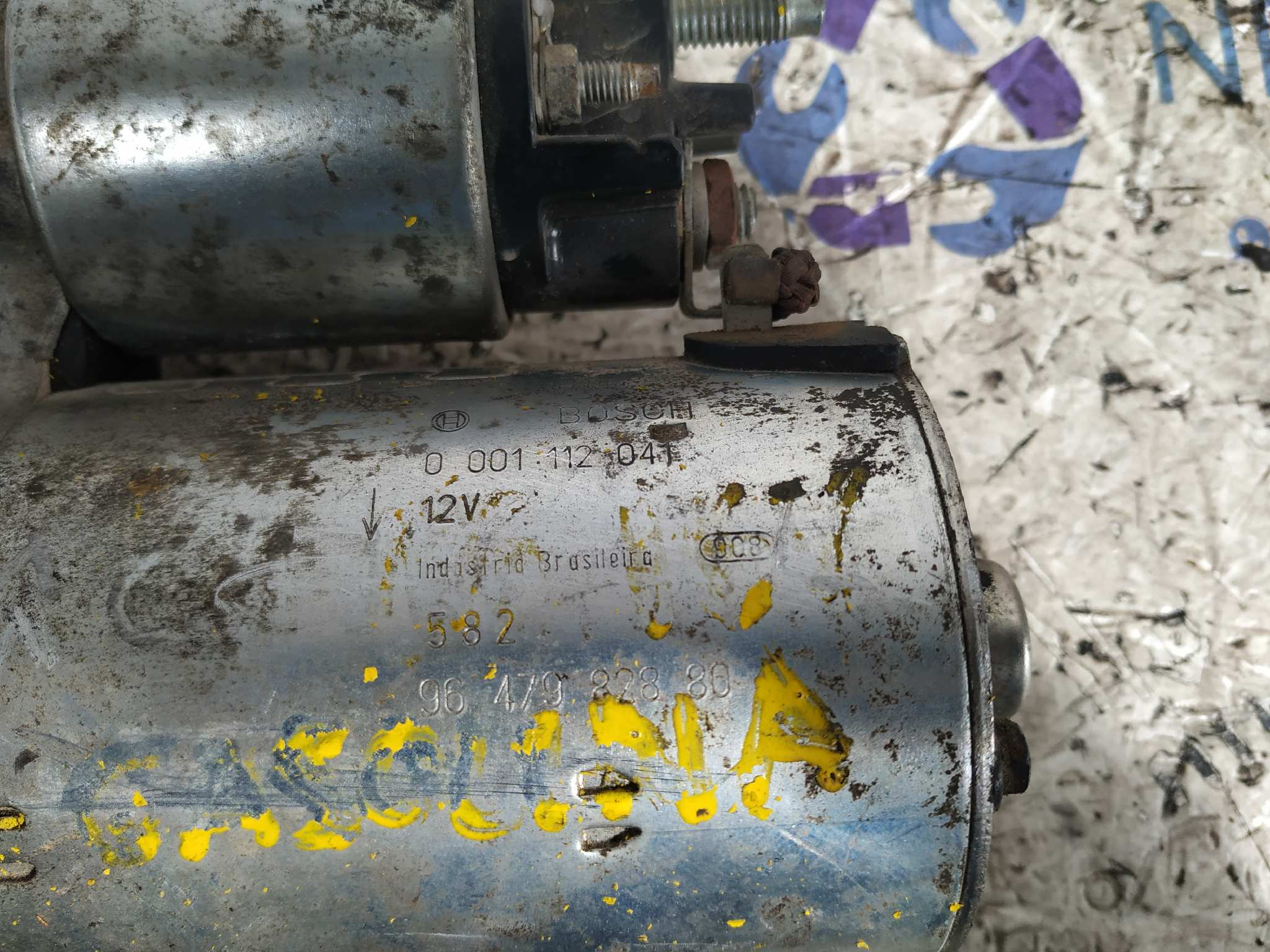 MOTOR ARRANQUE CITROEN C4 BERLINA - vista 5