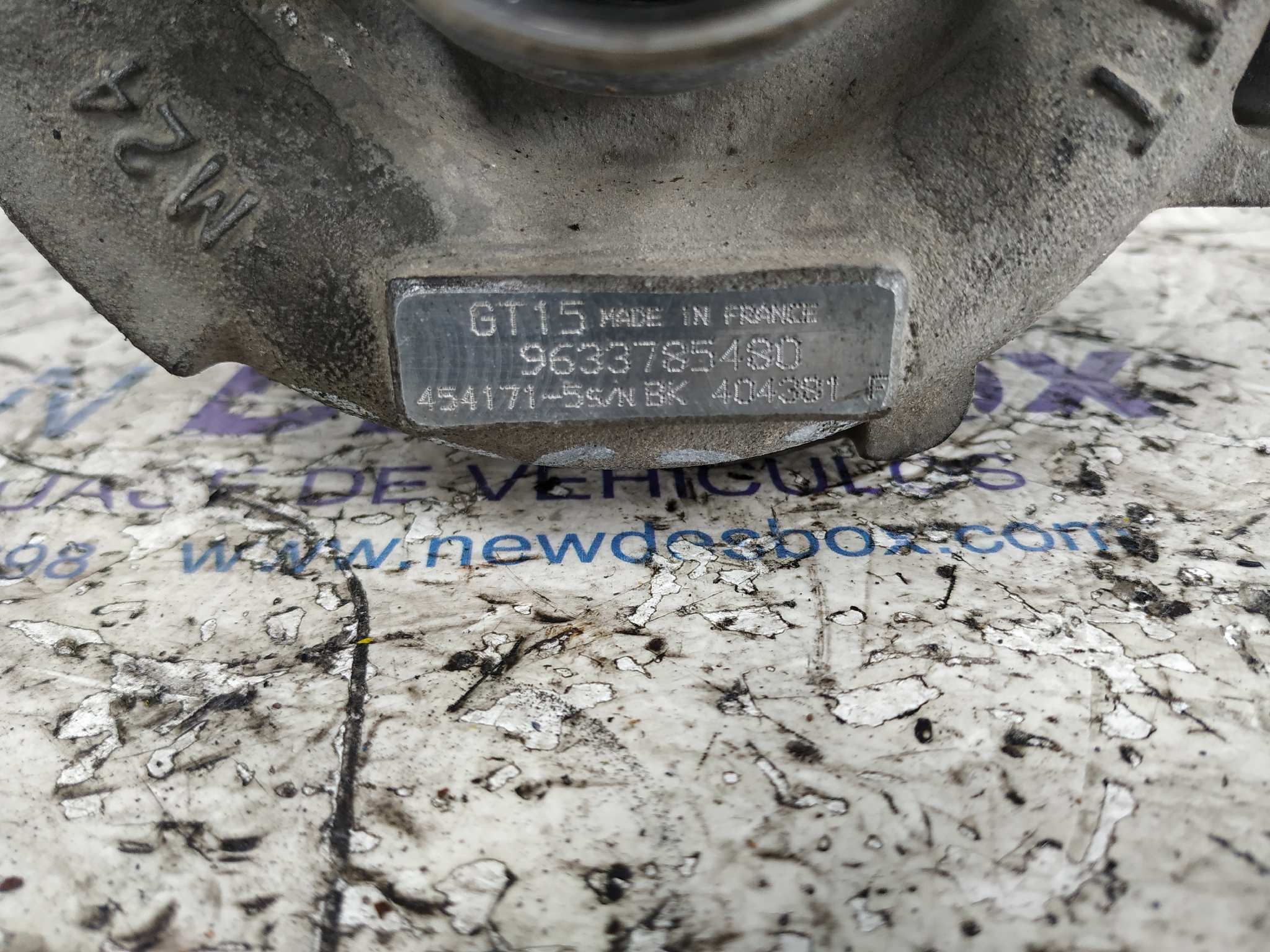 TURBOCOMPRESOR CITROEN XANTIA BERLINA - vista 5