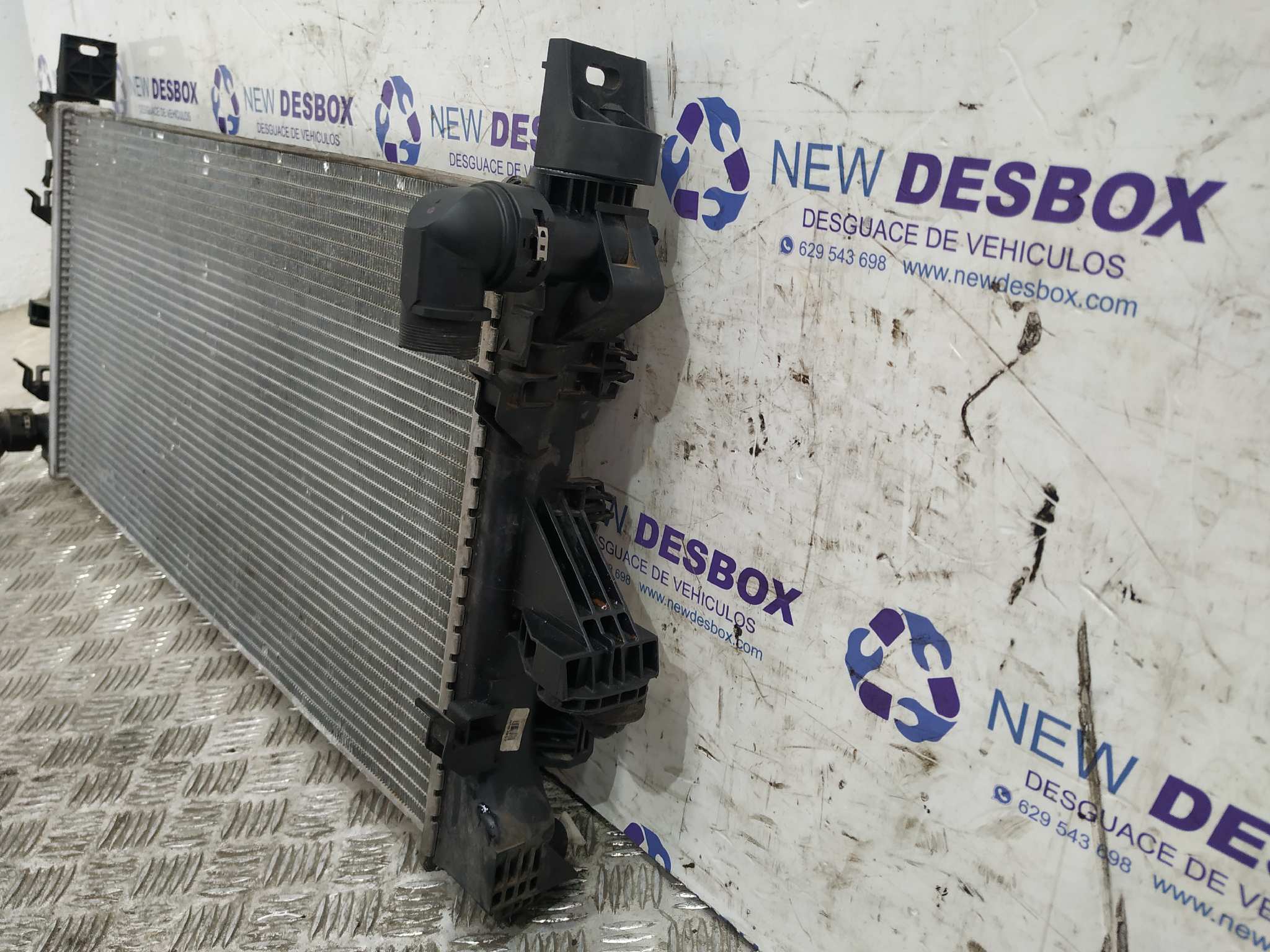 RADIADOR AGUA FIAT DUCATO CAJA CERRADO 30 (06.2006=>) - vista 2