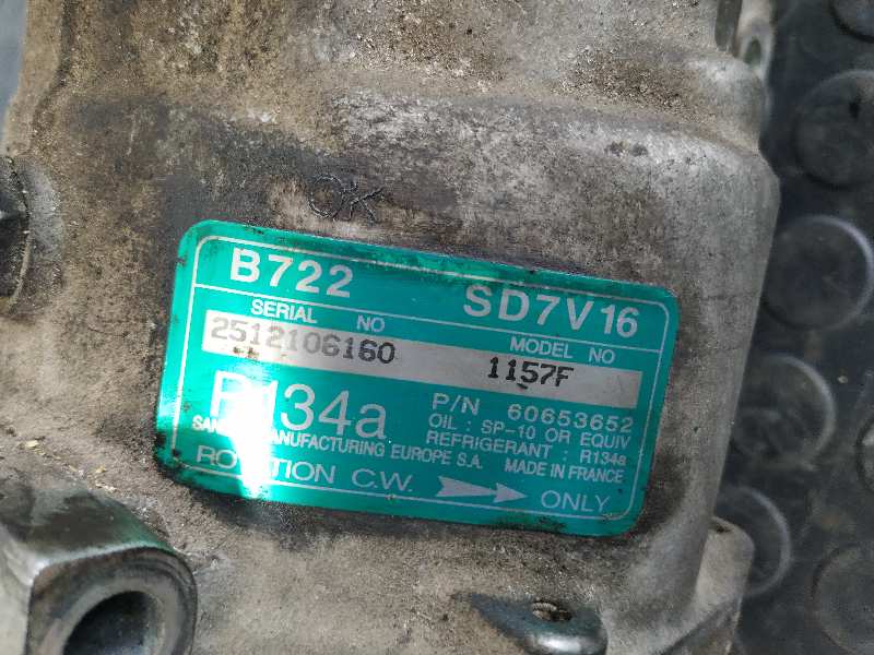 COMPRESOR AIRE ACONDICIONADO FIAT STILO (192) - vista 2