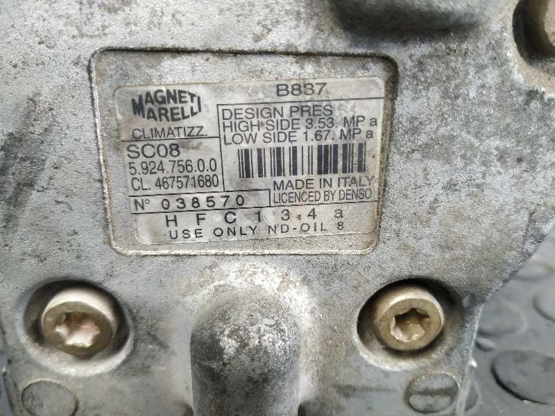 COMPRESOR AIRE ACONDICIONADO FIAT PUNTO BERLINA (188) - vista 4