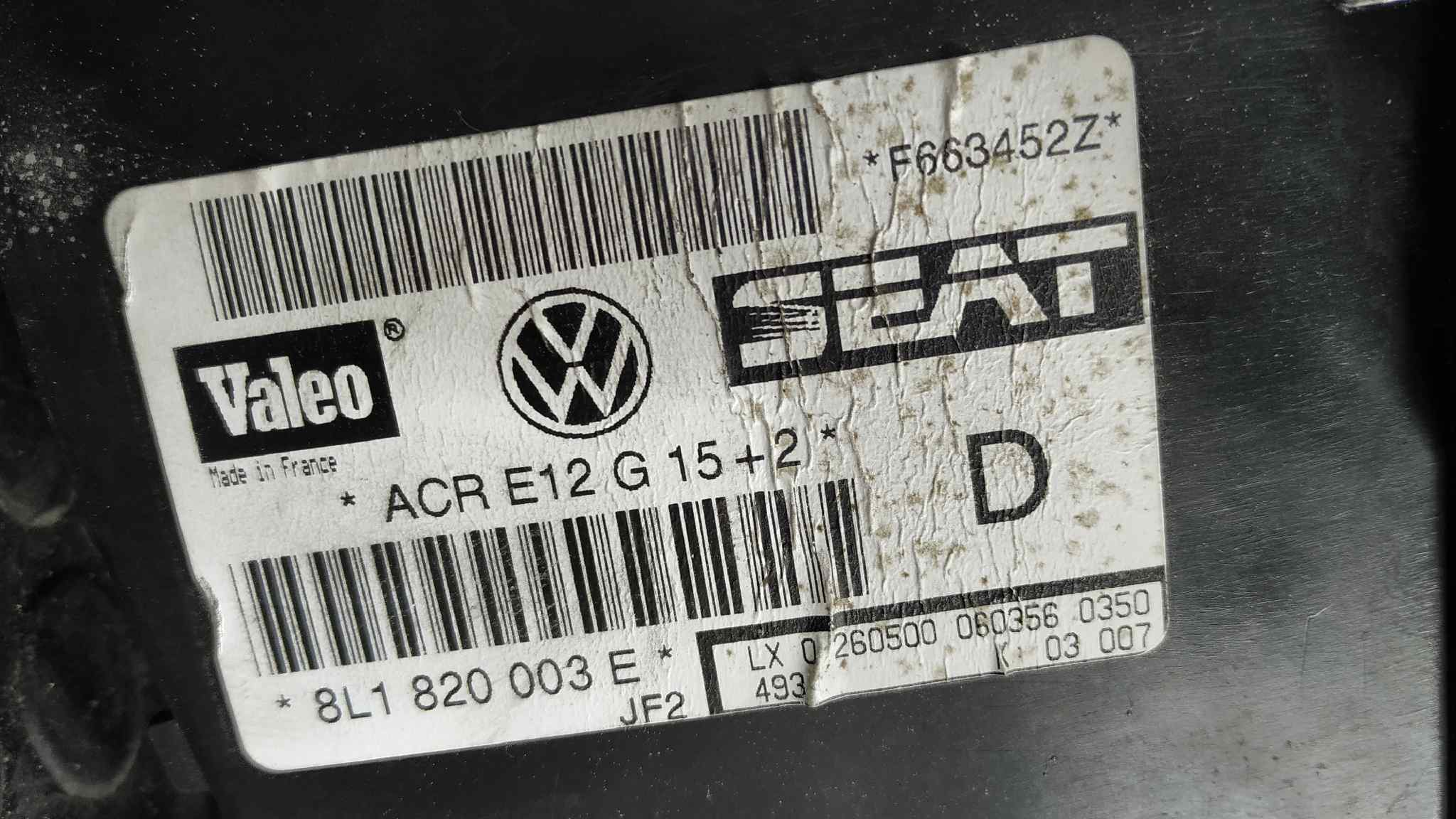 CALEFACCION ENTERA NORMAL SEAT LEON (1M1) - vista 2