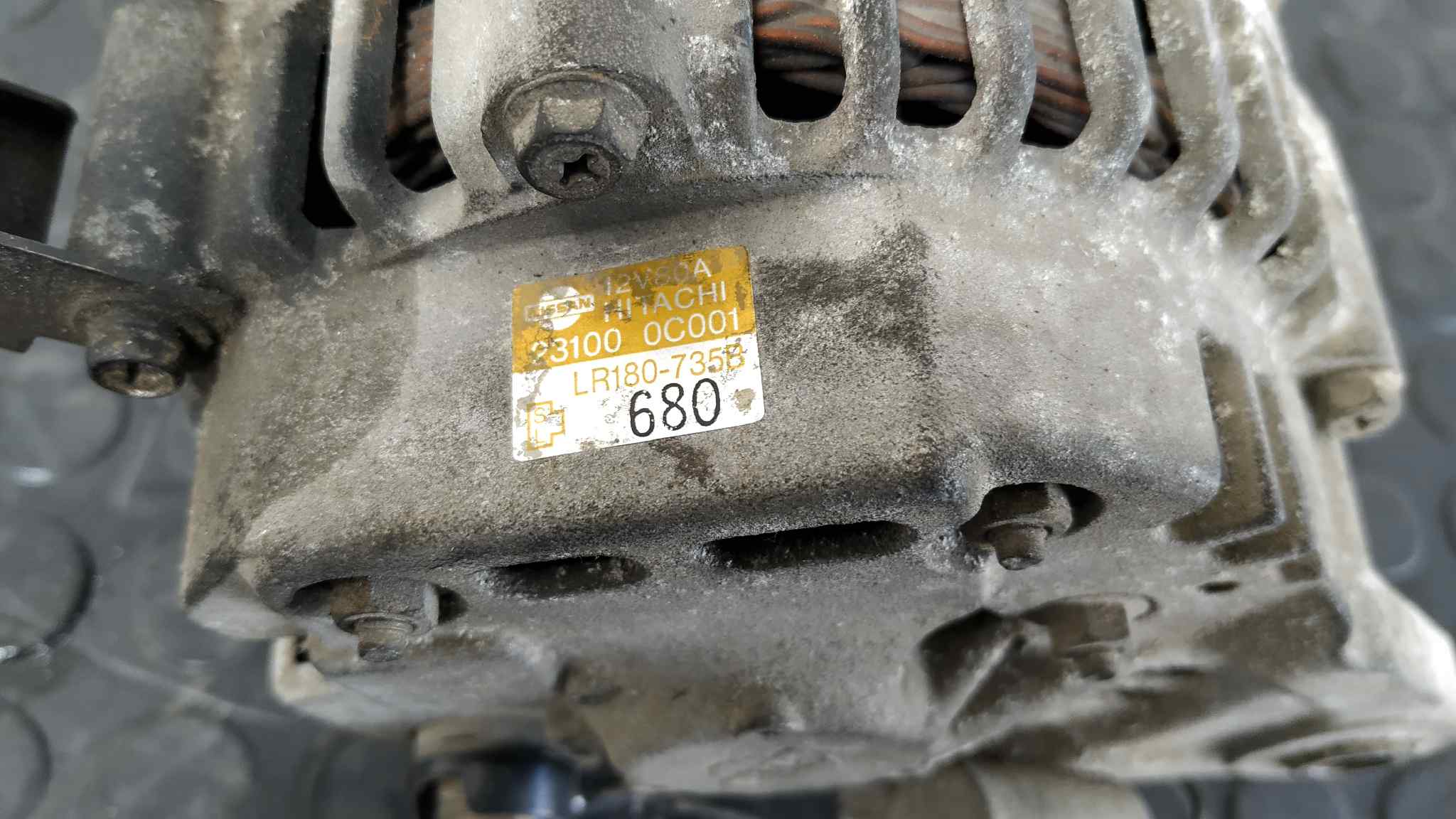 ALTERNADOR NISSAN VANETTE (C 220) - vista 3