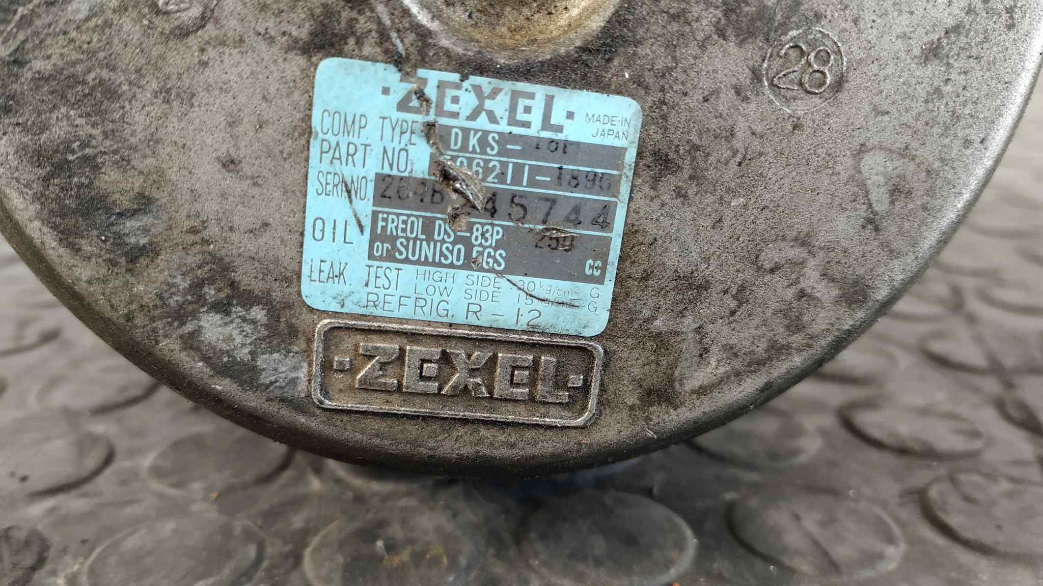 COMPRESOR AIRE ACONDICIONADO NISSAN SERENA (C23M) - vista 10