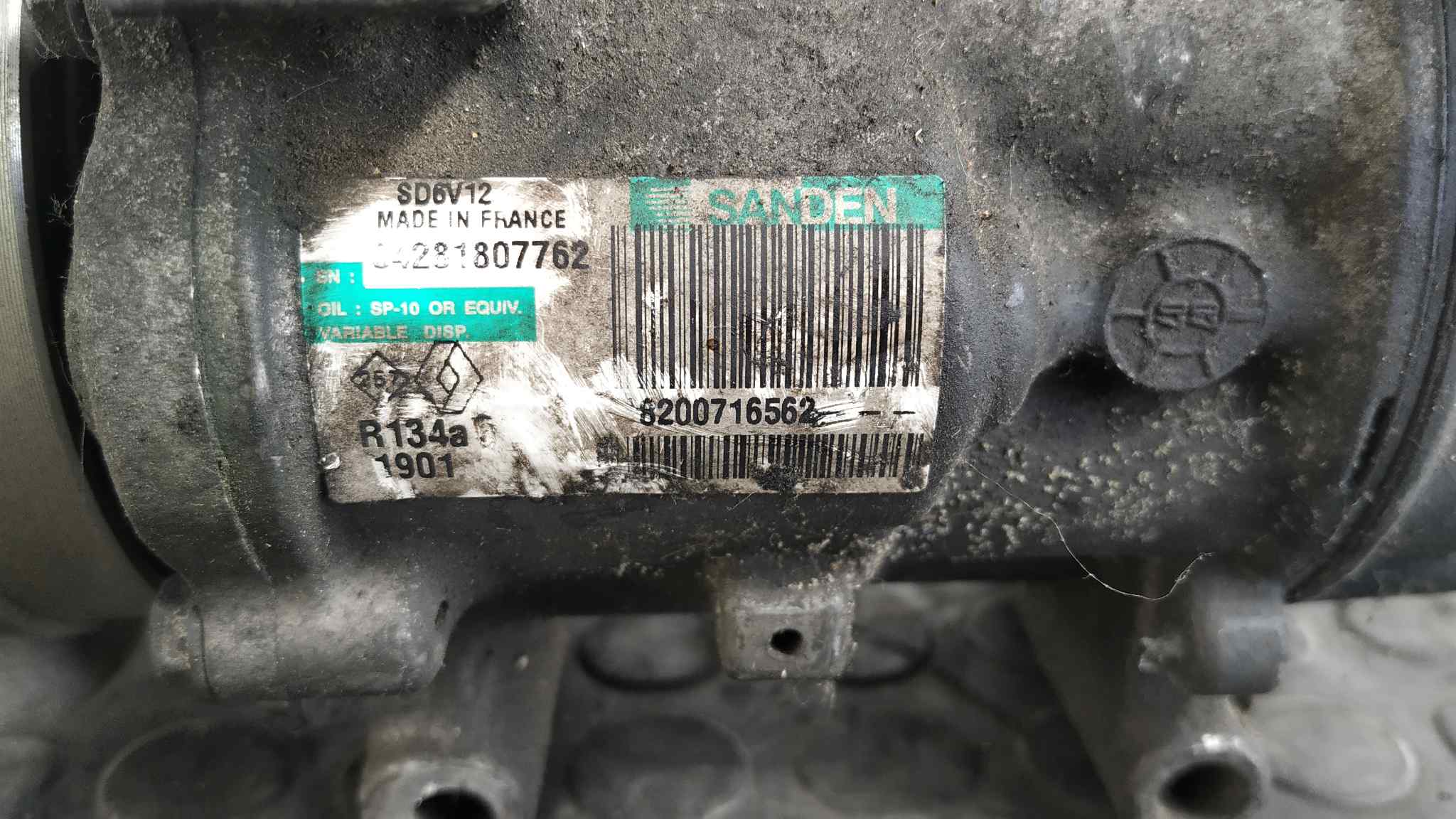 COMPRESOR AIRE ACONDICIONADO NISSAN KUBISTAR (X76) - vista 6