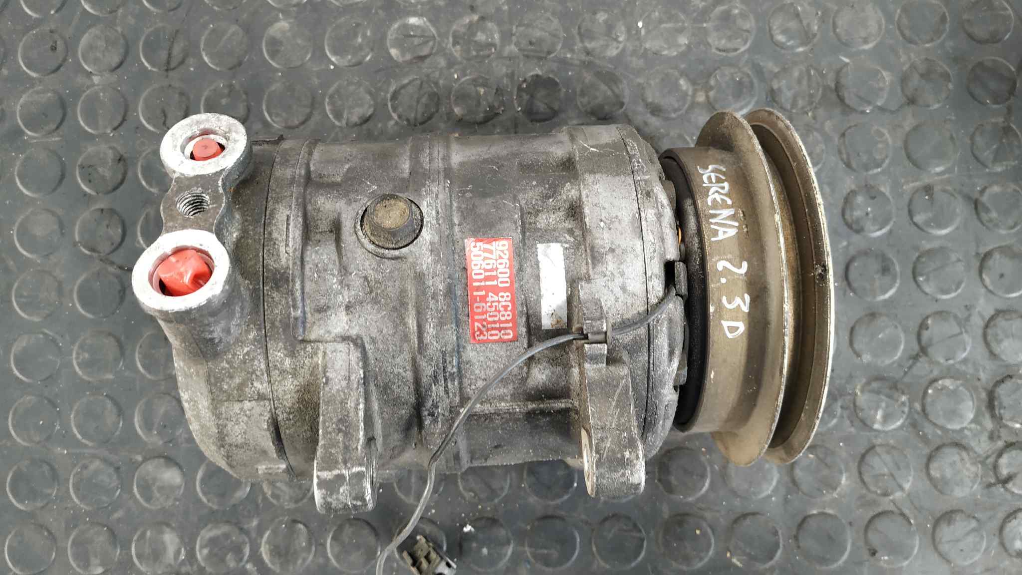 COMPRESOR AIRE ACONDICIONADO NISSAN SERENA (C23M) - vista 2