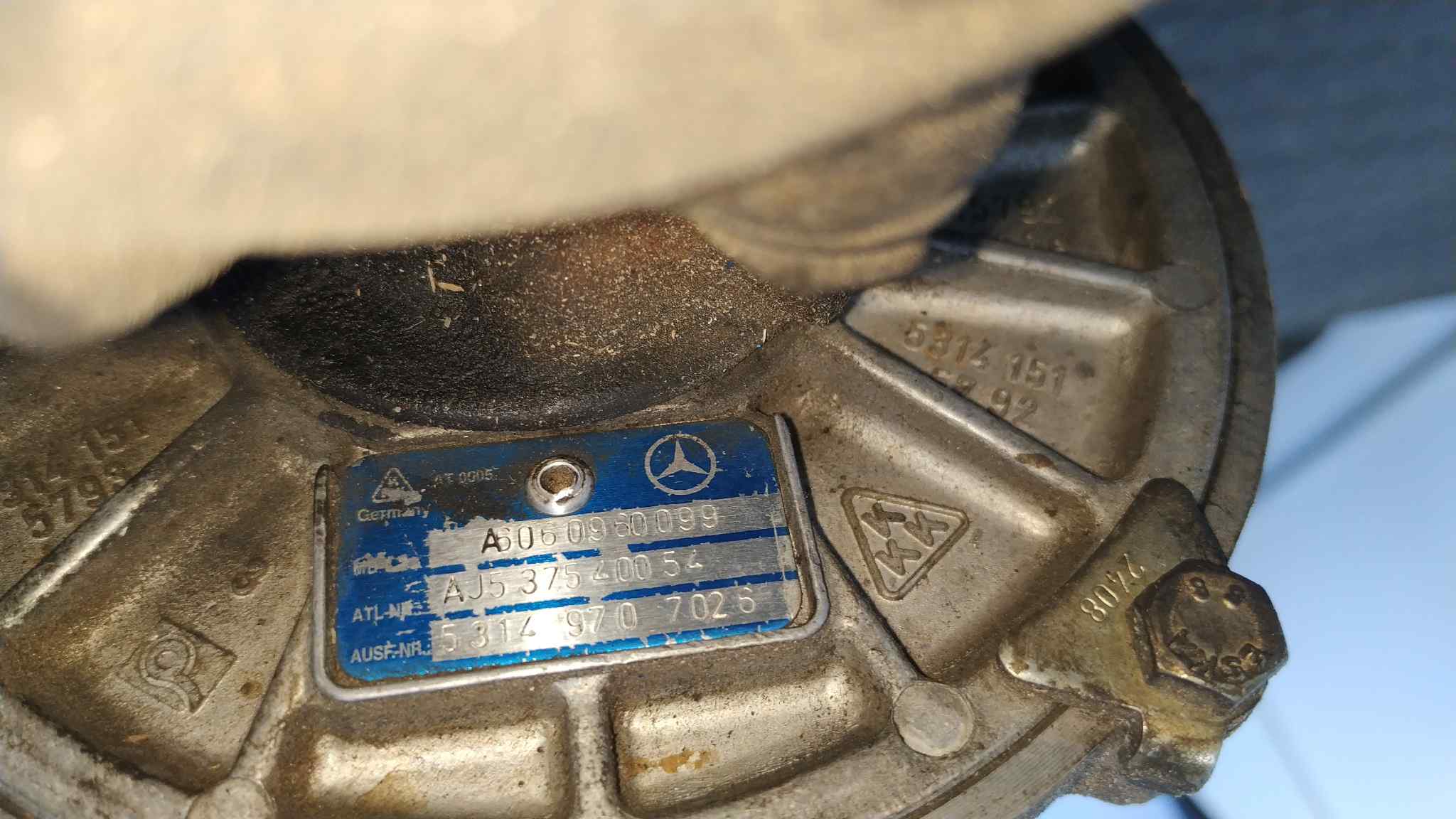 TURBOCOMPRESOR MERCEDES-BENZ CLASE E (W210) - vista 2