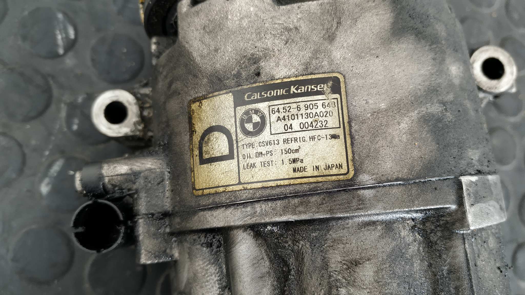 COMPRESOR AIRE ACONDICIONADO BMW SERIE 3 BERLINA (E46) - vista 5