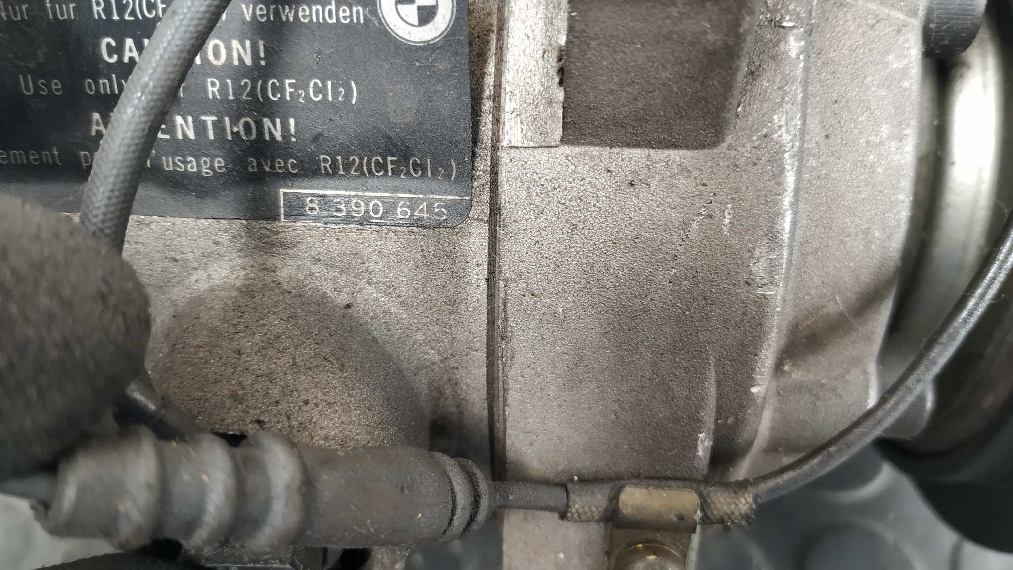 COMPRESOR AIRE ACONDICIONADO BMW SERIE 3 BERLINA (E36) - vista 2