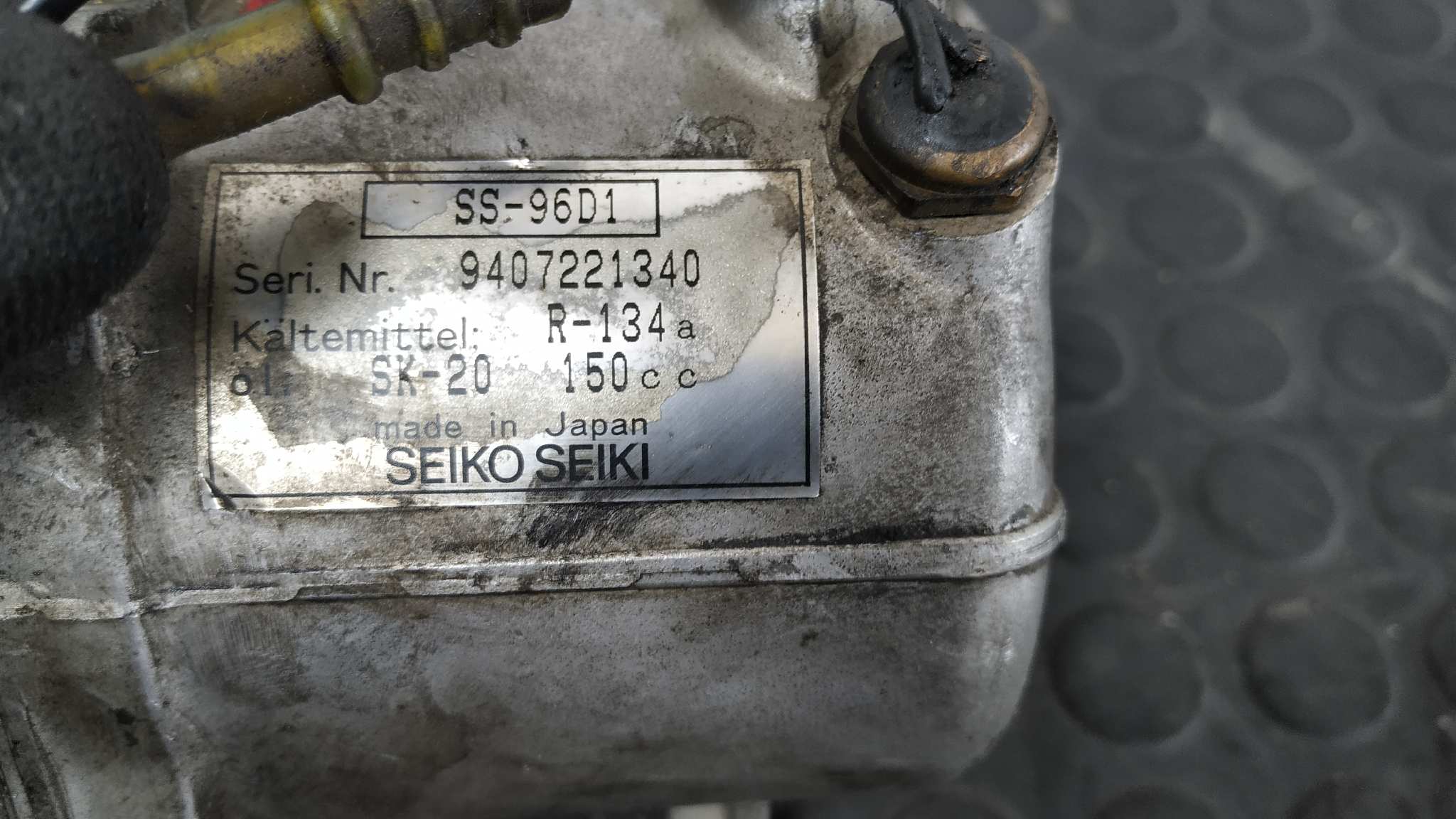 COMPRESOR AIRE ACONDICIONADO BMW SERIE 3 BERLINA (E36) - vista 6