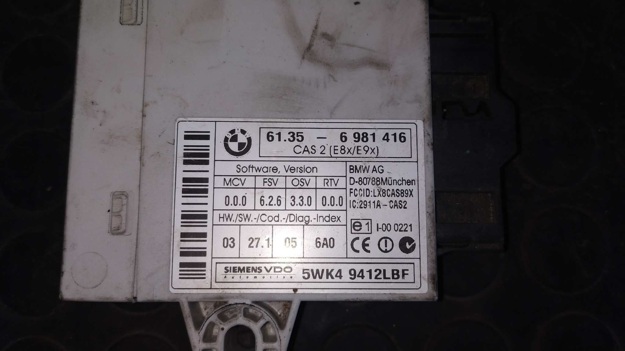 MODULO CONFORT BMW SERIE 1 BERLINA (E81/E87) - vista 2