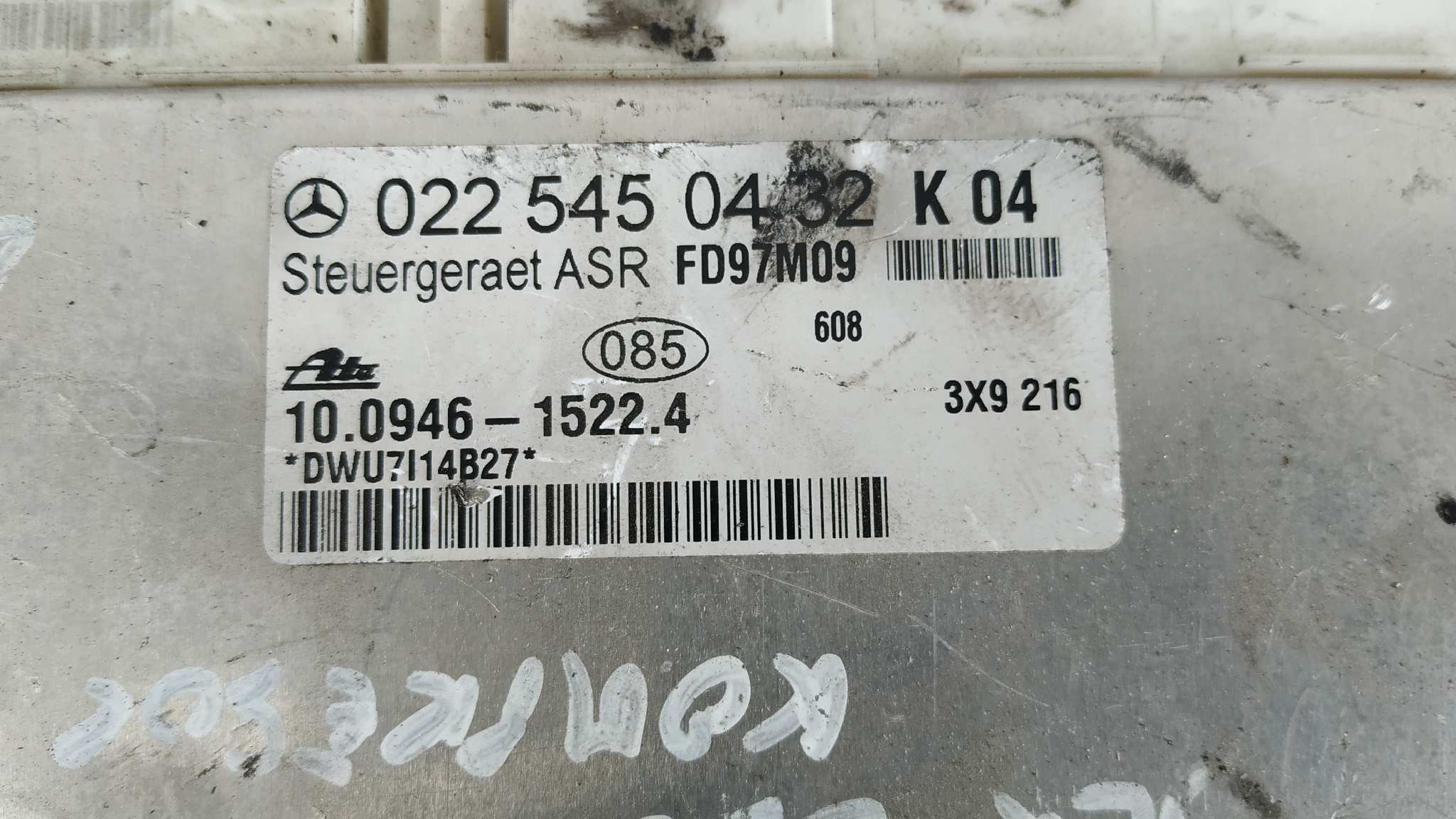 CENTRALITA ASR MERCEDES-BENZ CLASE SLK (W170) - vista 4