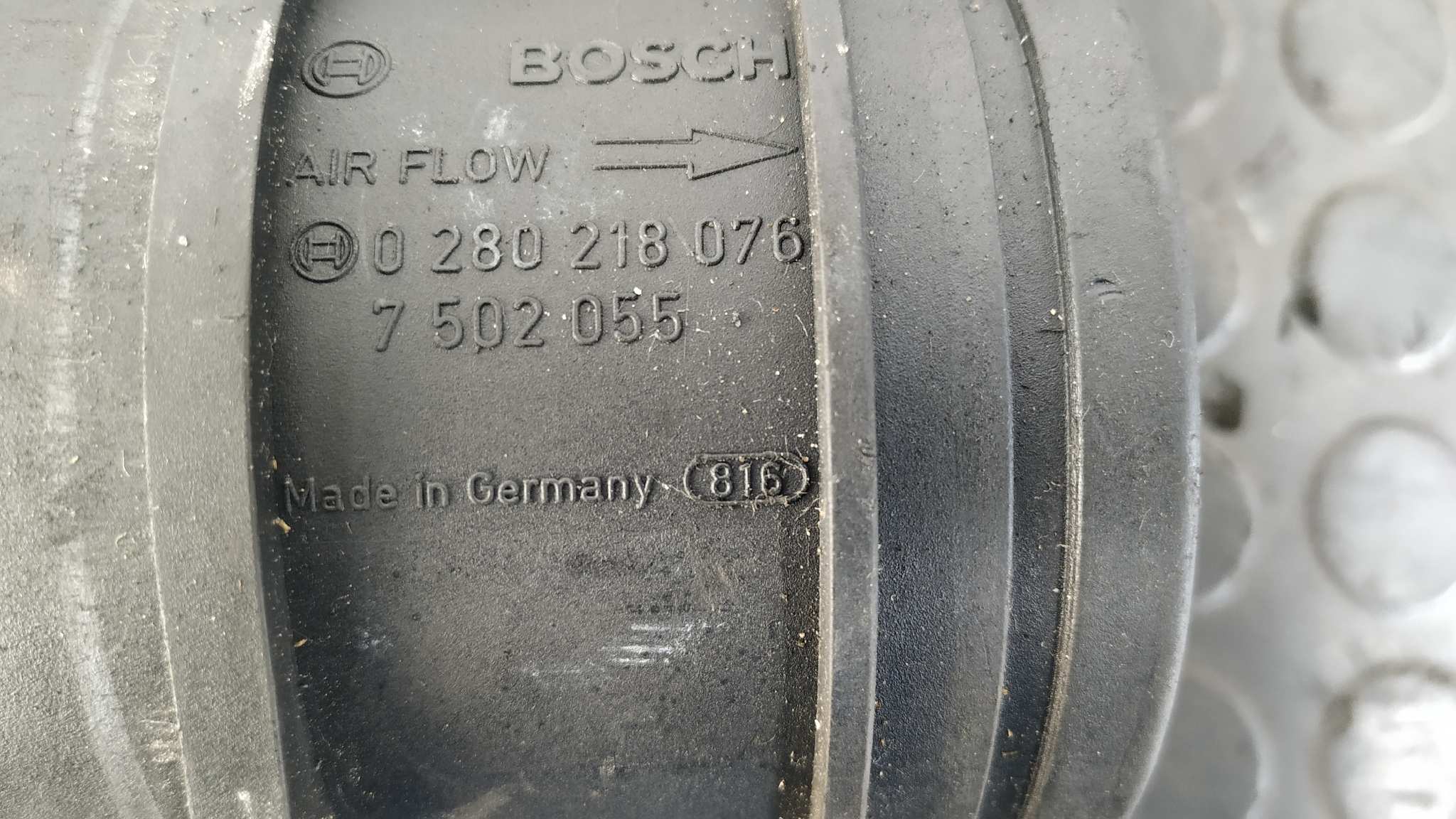 CAUDALIMETRO BMW SERIE 7 (E65/E66) - vista 3