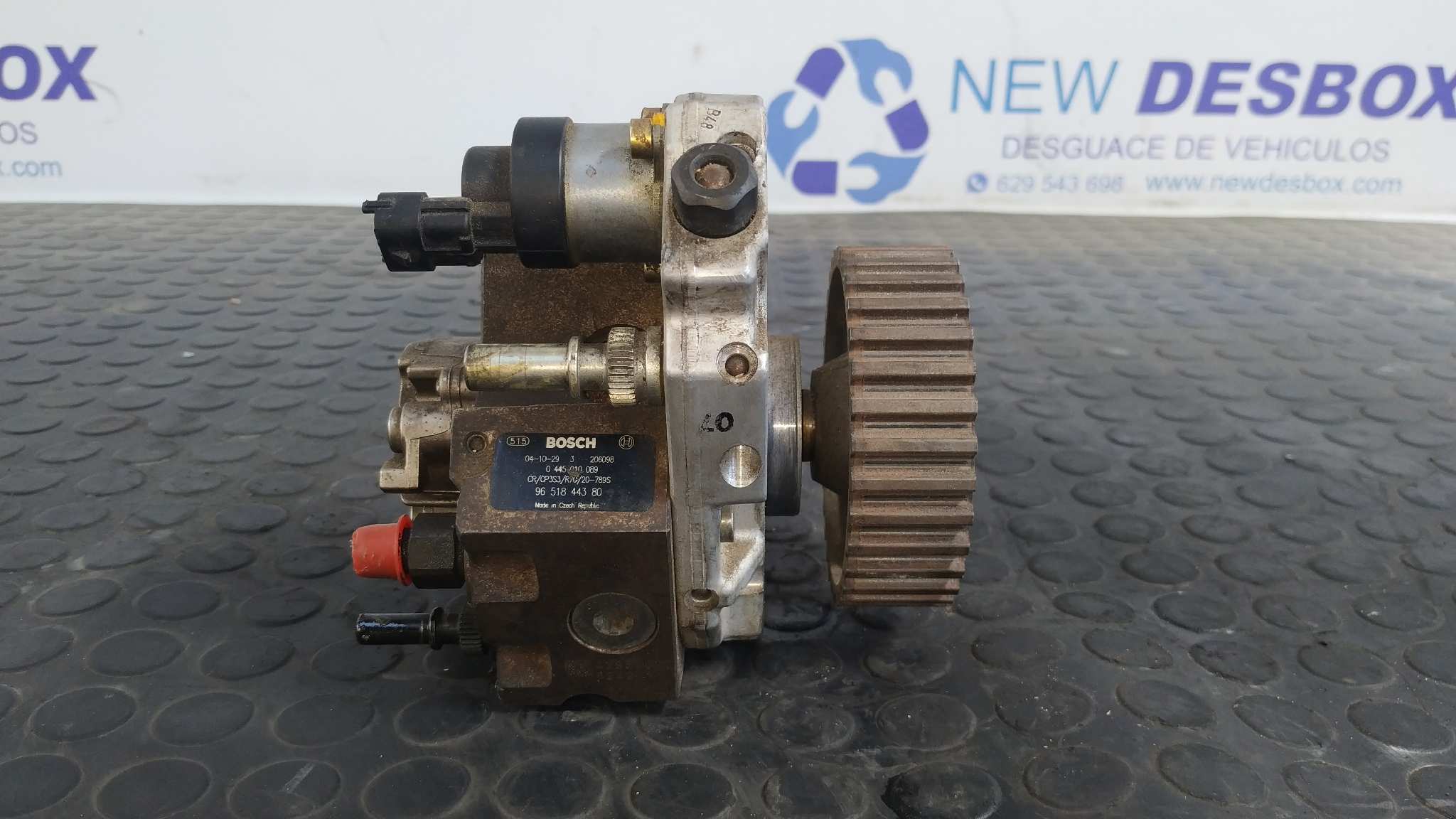 BOMBA INYECCION PEUGEOT 206 BERLINA 1.6 HDI FAP CAT (9HZ / DV6TED4) - vista 6