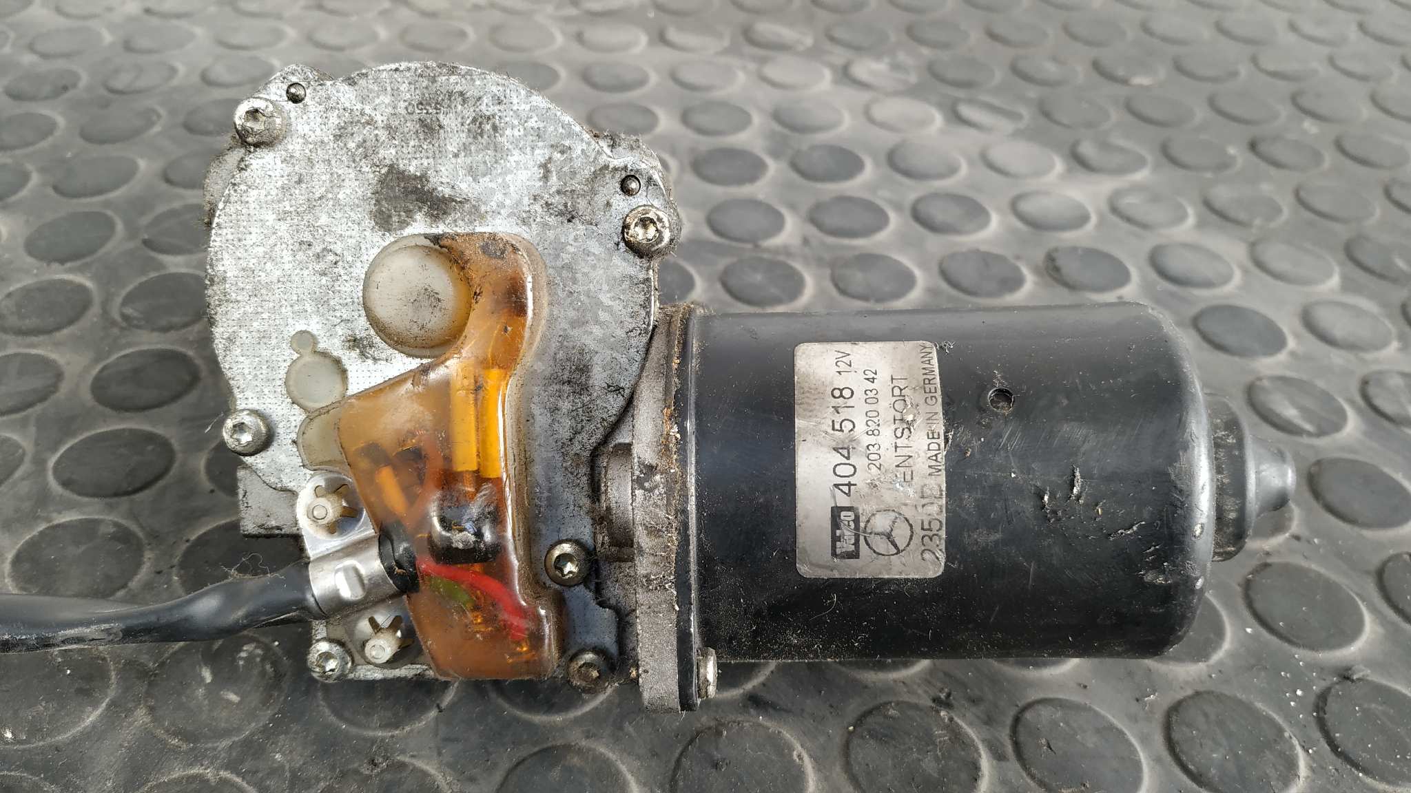 MOTOR LIMPIA DELANTERO MERCEDES-BENZ CLASE C (W203) BERLINA - vista 5