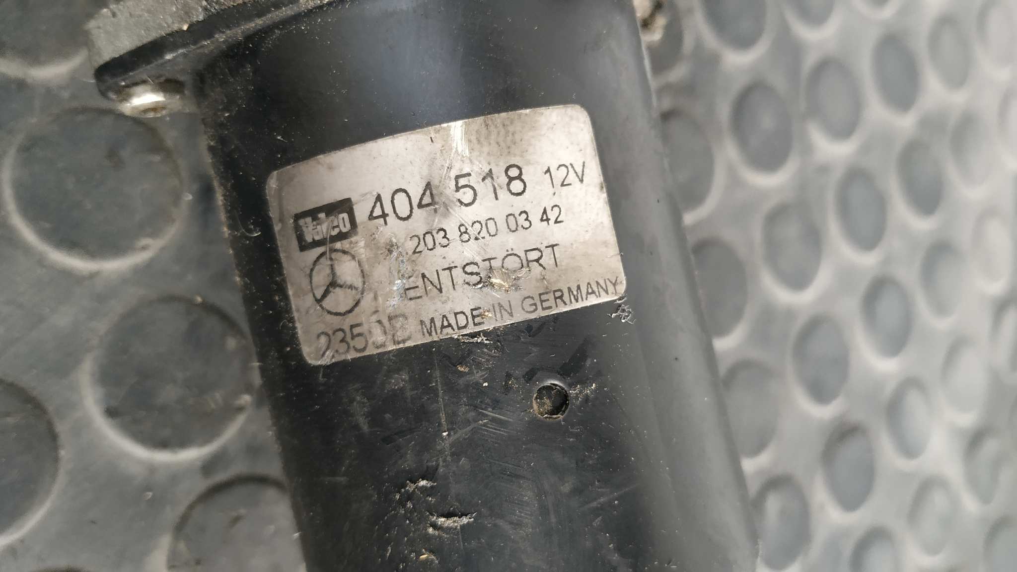 MOTOR LIMPIA DELANTERO MERCEDES-BENZ CLASE C (W203) BERLINA - vista 7