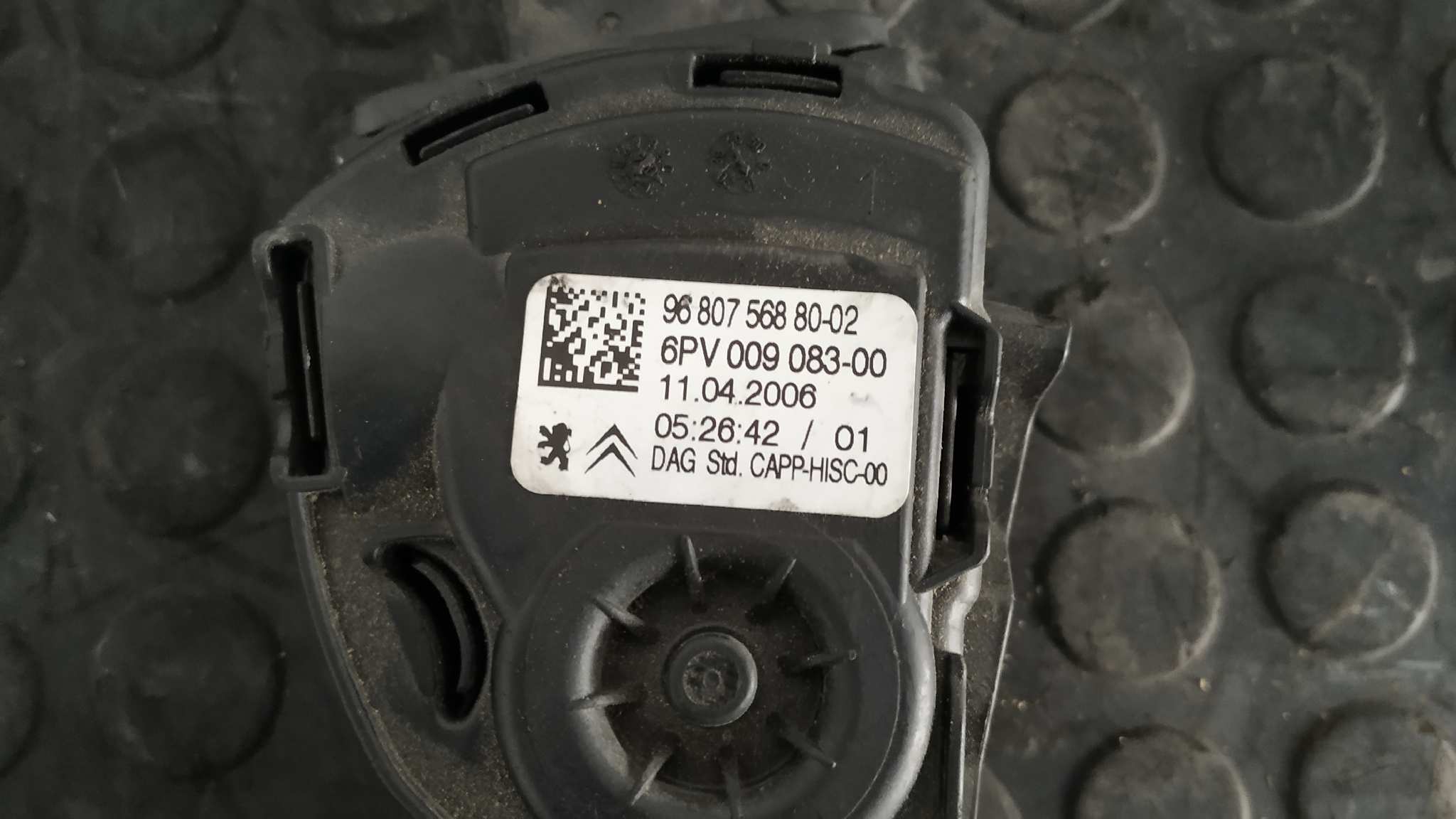 POTENCIOMETRO PEDAL PEUGEOT 207 1.4 - vista 6