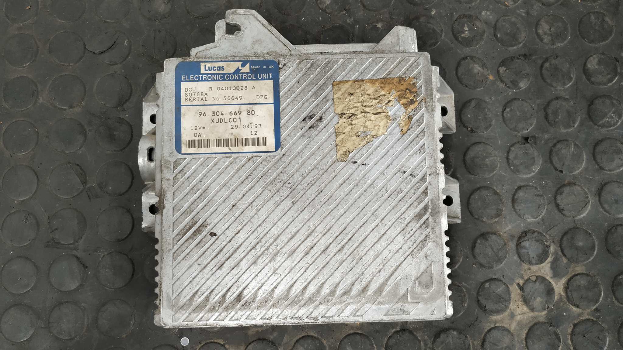 CENTRALITA MOTOR UCE PEUGEOT 406 BERLINA (S1/S2)