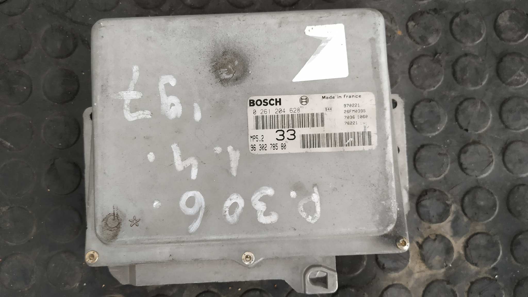 CENTRALITA MOTOR UCE PEUGEOT 306 BERLINA 3/4/5 PUERTAS (S2)