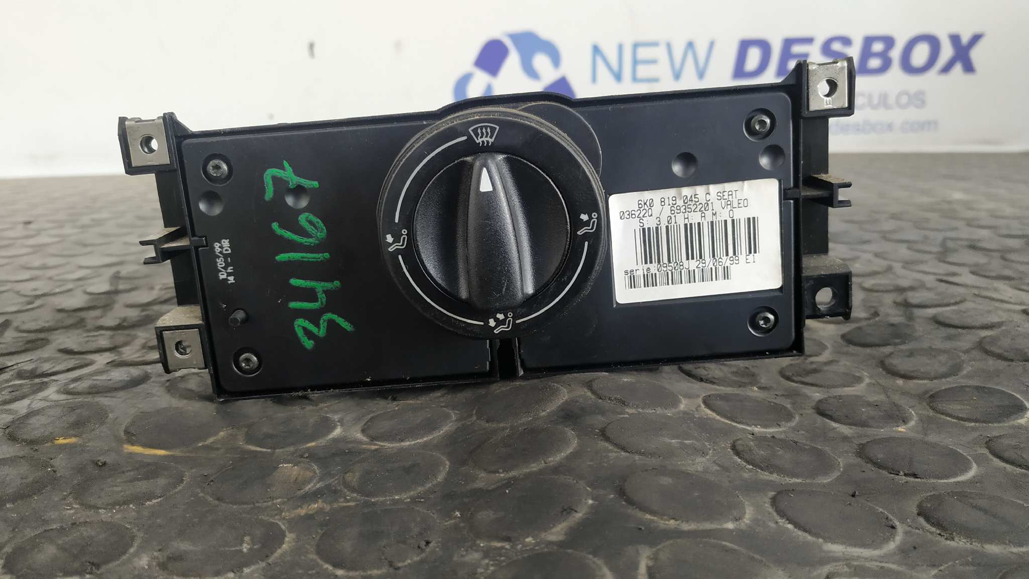 MANDO CALEFACCION / AIRE ACONDICIONADO SEAT IBIZA (6K1)