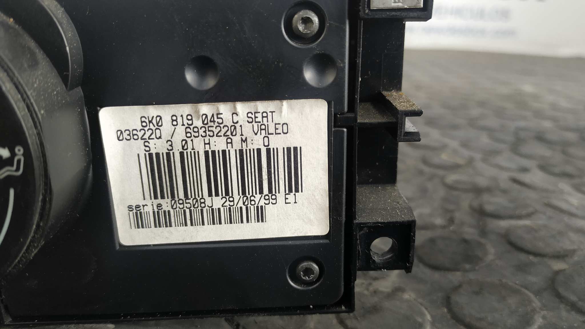 MANDO CALEFACCION / AIRE ACONDICIONADO SEAT IBIZA (6K1) - vista 3