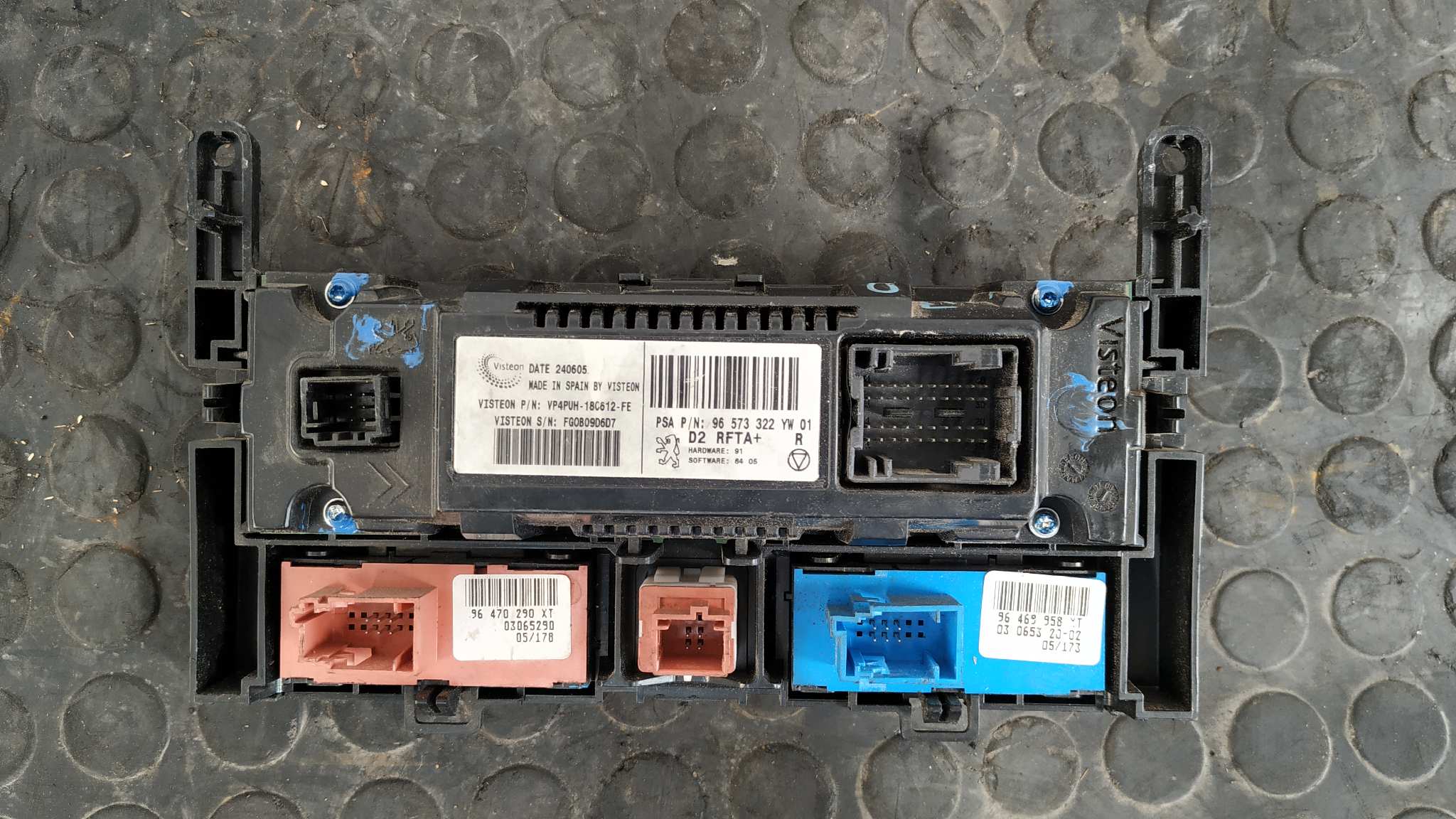 MANDO CLIMATIZADOR PEUGEOT 407 - vista 3