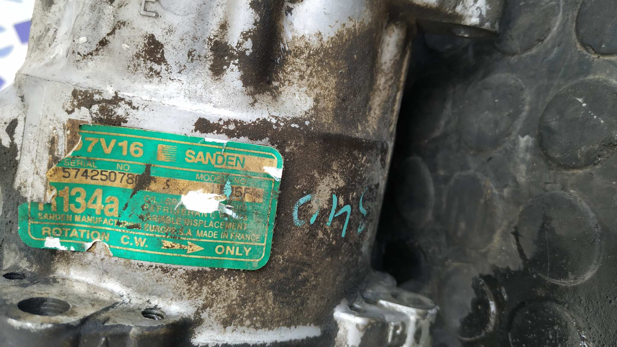 COMPRESOR AIRE ACONDICIONADO PEUGEOT 806 - vista 2