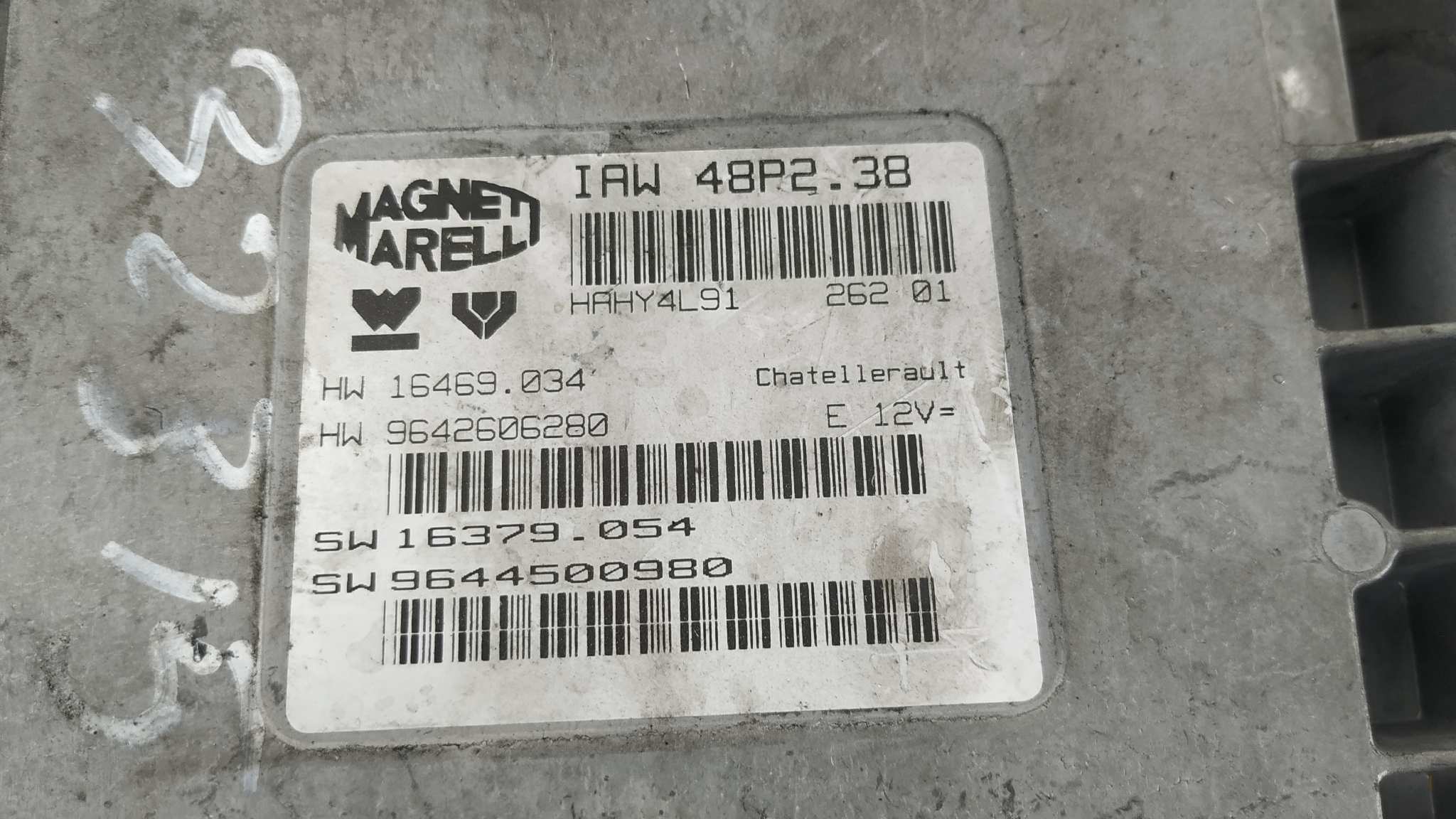 CENTRALITA MOTOR UCE PEUGEOT 206 BERLINA - vista 2