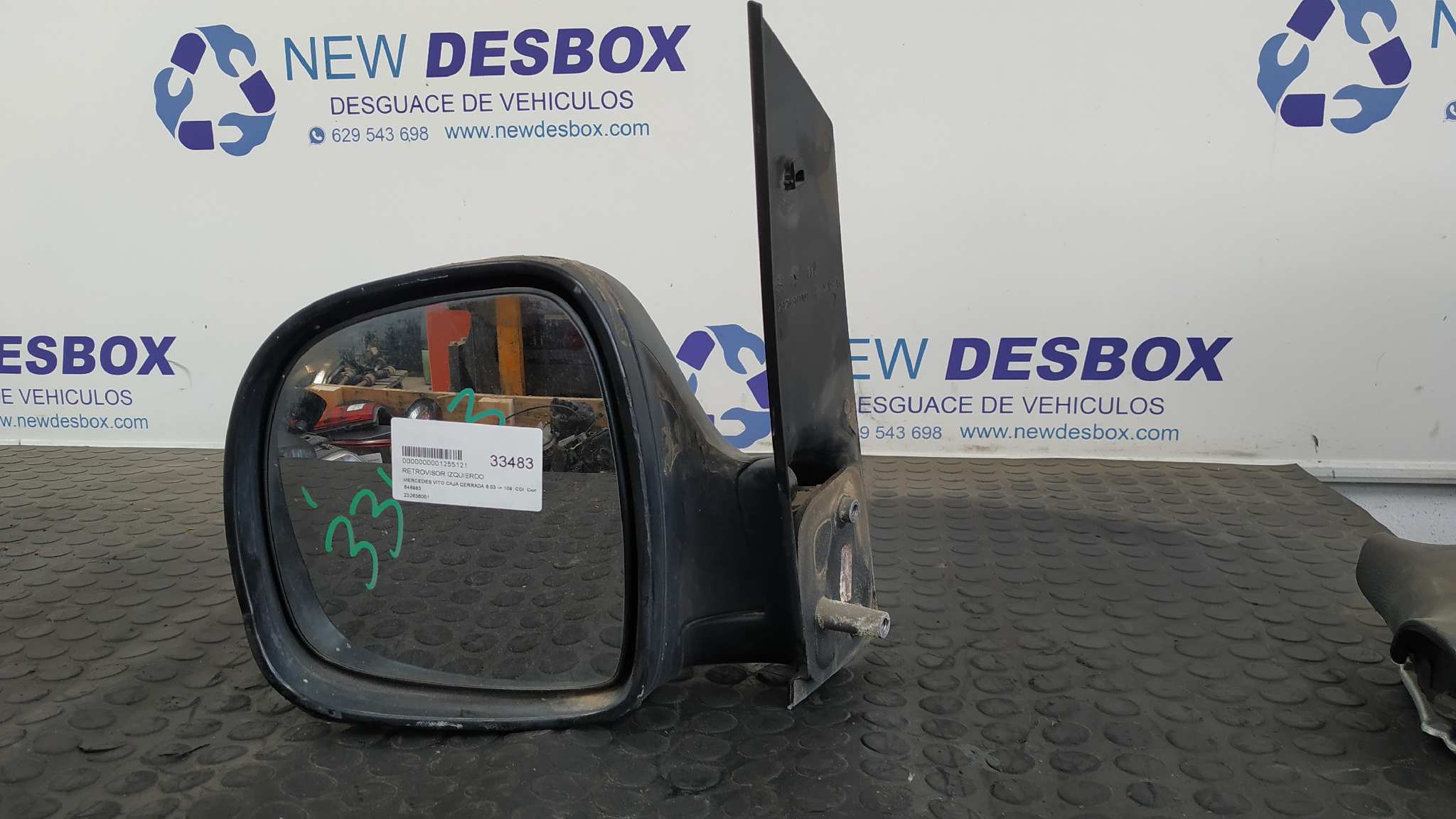 RETROVISOR IZQUIERDO MERCEDES-BENZ VITO CAJA CERRADA 6.03 ->