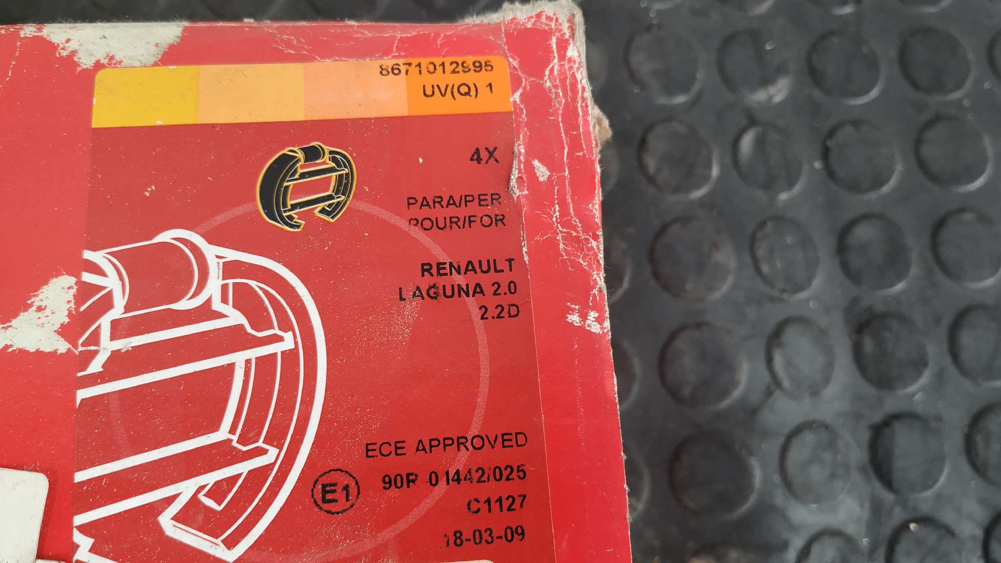 FRENO DE TAMBOR RENAULT LAGUNA (B56) - vista 3