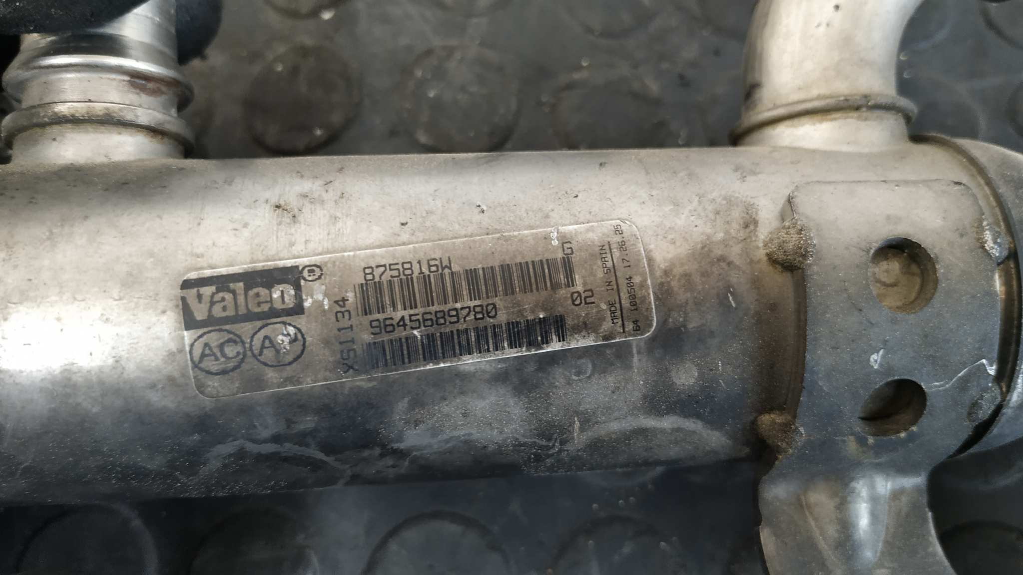 ENFRIADOR GASES EGR PEUGEOT 407 2.0 - vista 3