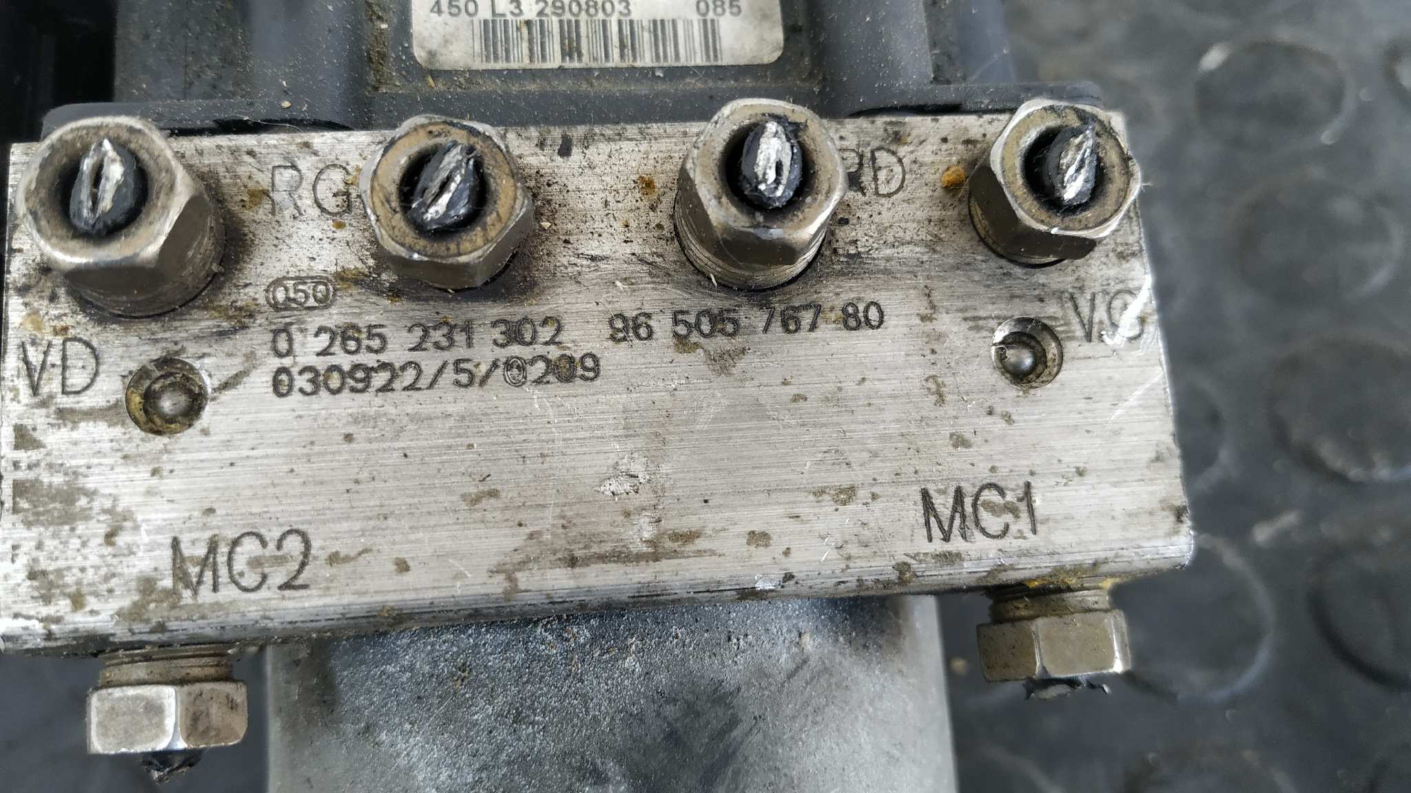 ABS PEUGEOT 307 (S1) - vista 9