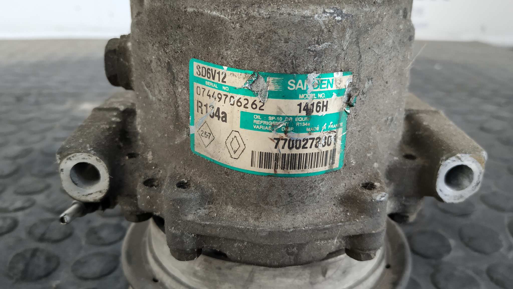 COMPRESOR AIRE ACONDICIONADO RENAULT CLIO II FASE II (B/CB0) - vista 3