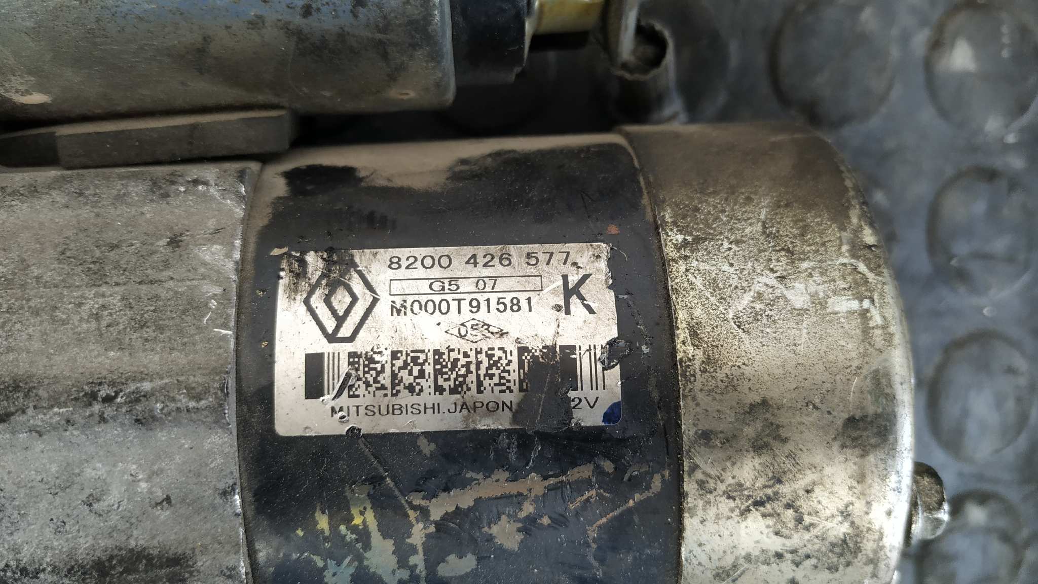 MOTOR ARRANQUE RENAULT CLIO II FASE II (B/CB0) - vista 2