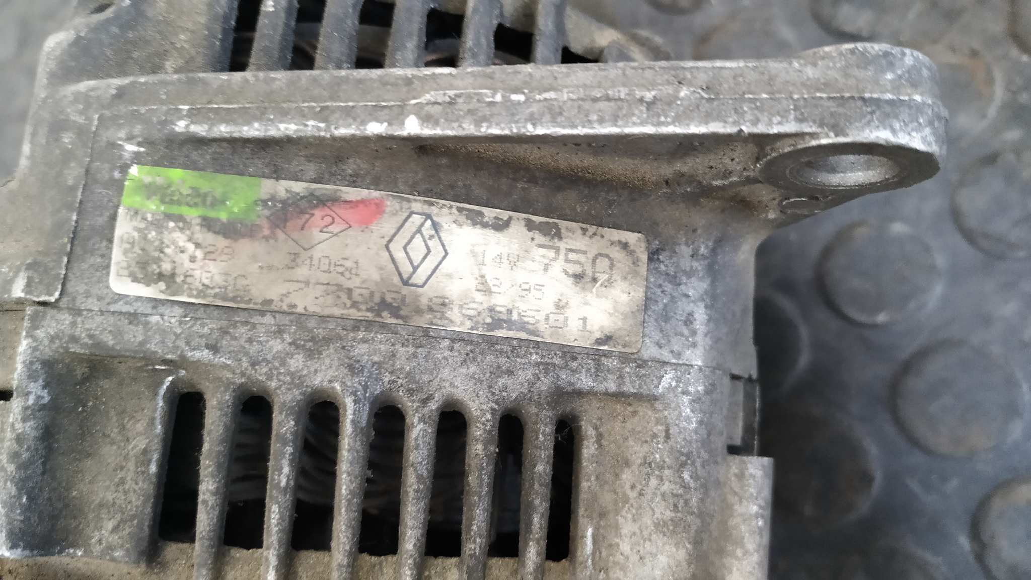 ALTERNADOR RENAULT TWINGO (CO6) - vista 7