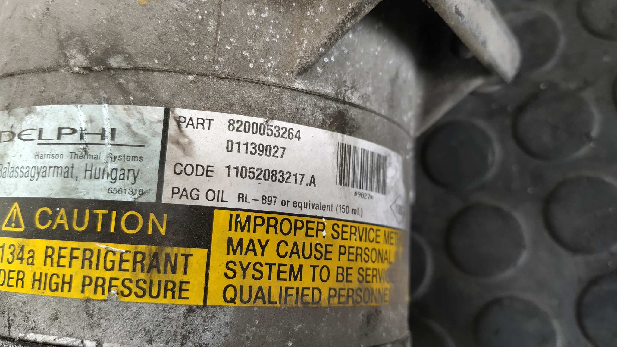 COMPRESOR AIRE ACONDICIONADO RENAULT SCENIC II - vista 5